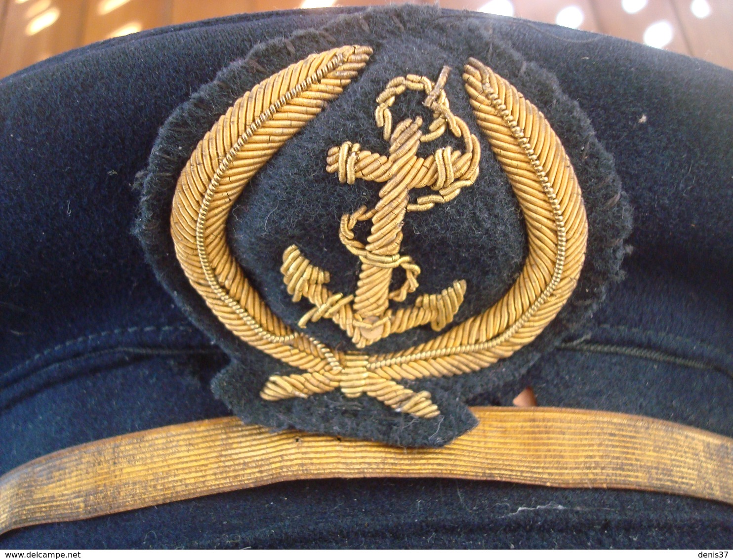 Casquette Française Marine Nationale - WW2. - Casques & Coiffures