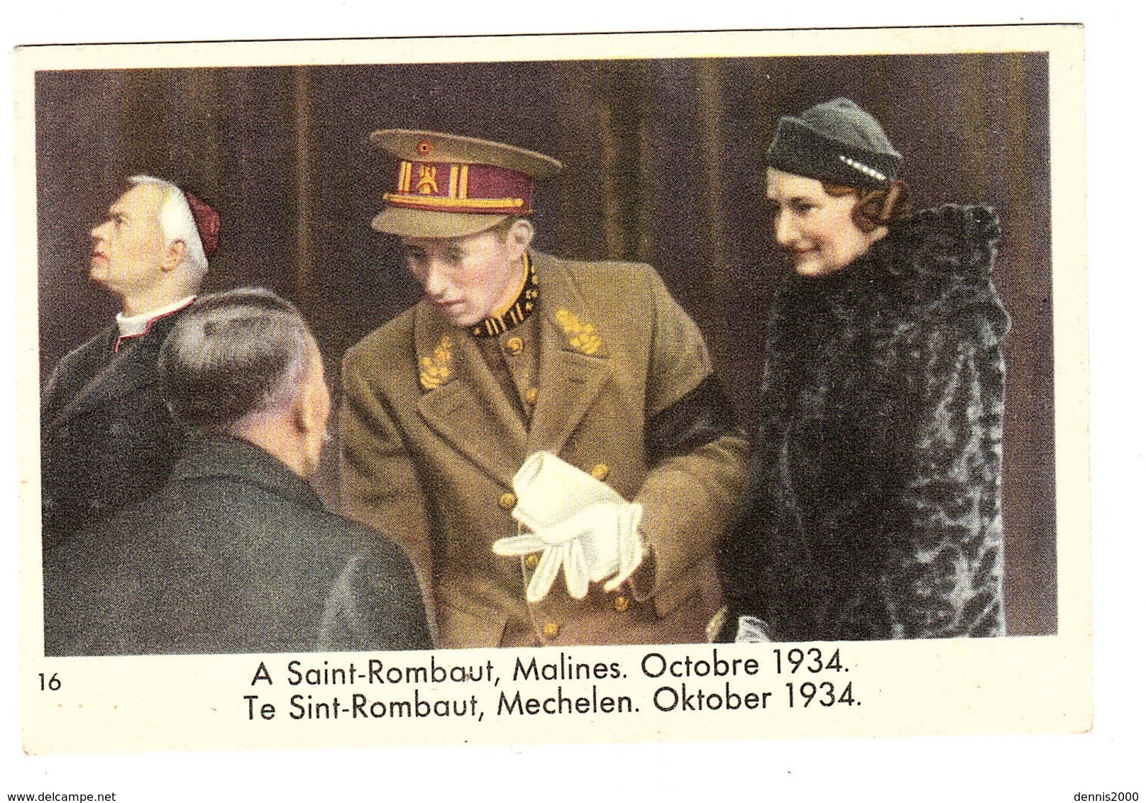 16 - A Saint-Rombaut, Maines, Octobre 1934 - Ed. Chocolat COTE D' OR - Autres & Non Classés