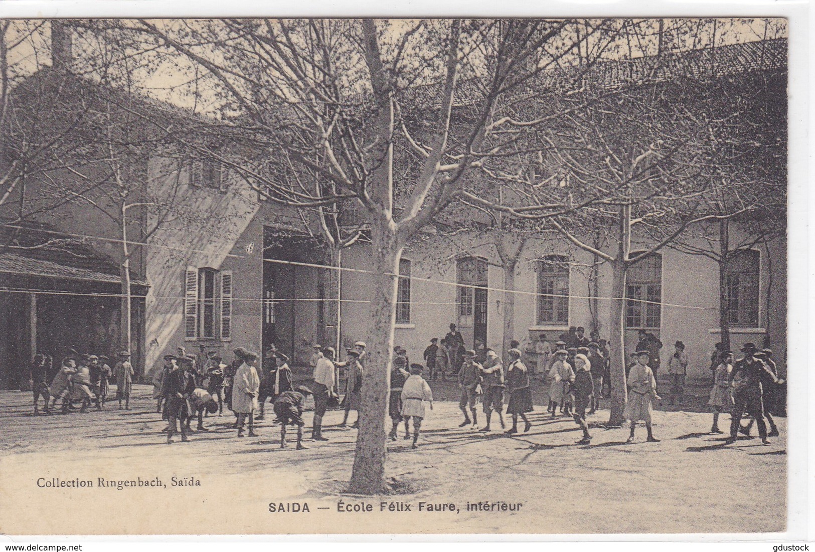 Algérie - Saïda - Ecole Félix Faure, Intérieur - Saida