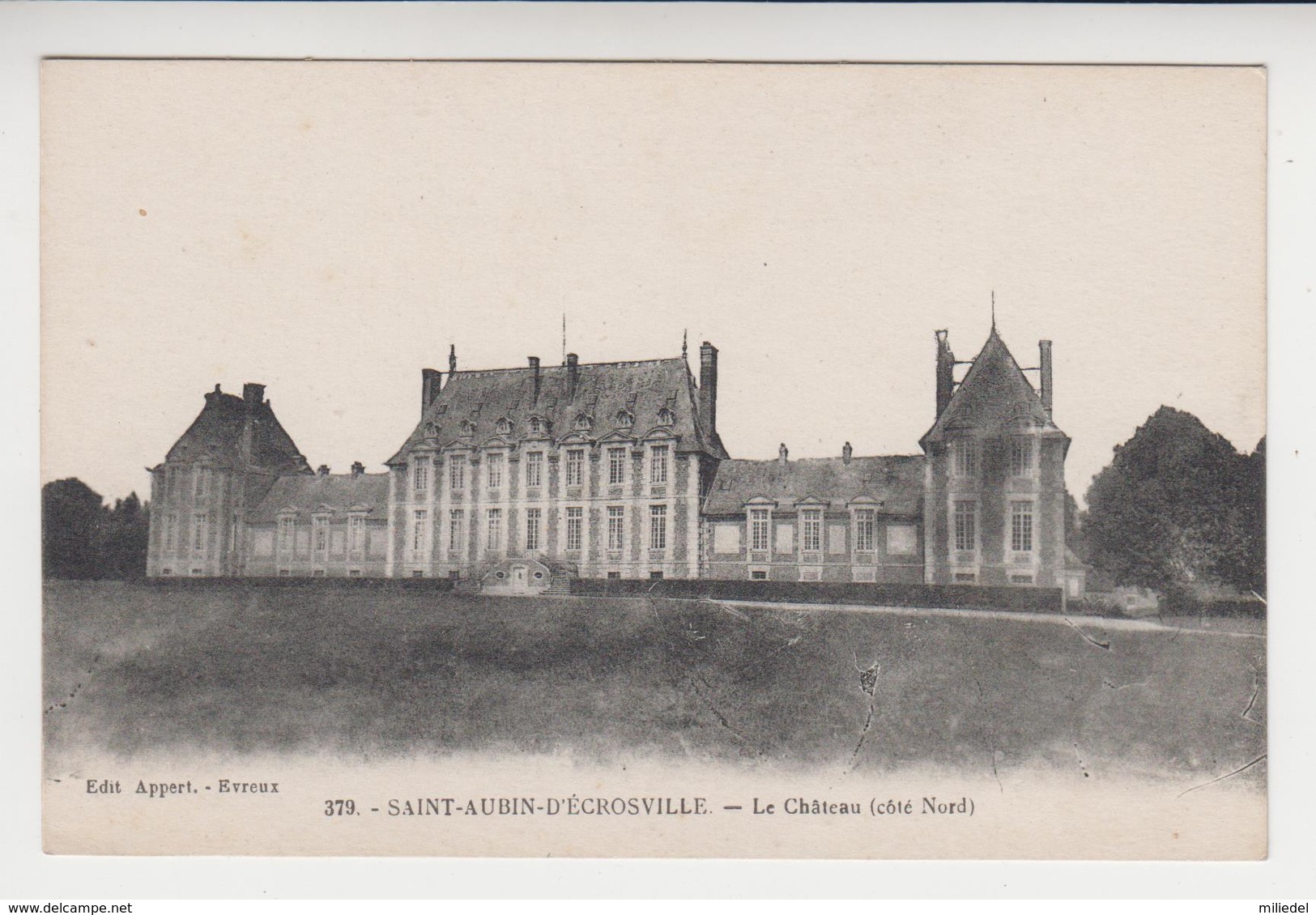 CC 106 /  SAINT - AUBIN - D ' ECROSVILLE  /  Le Château ( Côté Nord ) - Saint-Aubin-d'Ecrosville