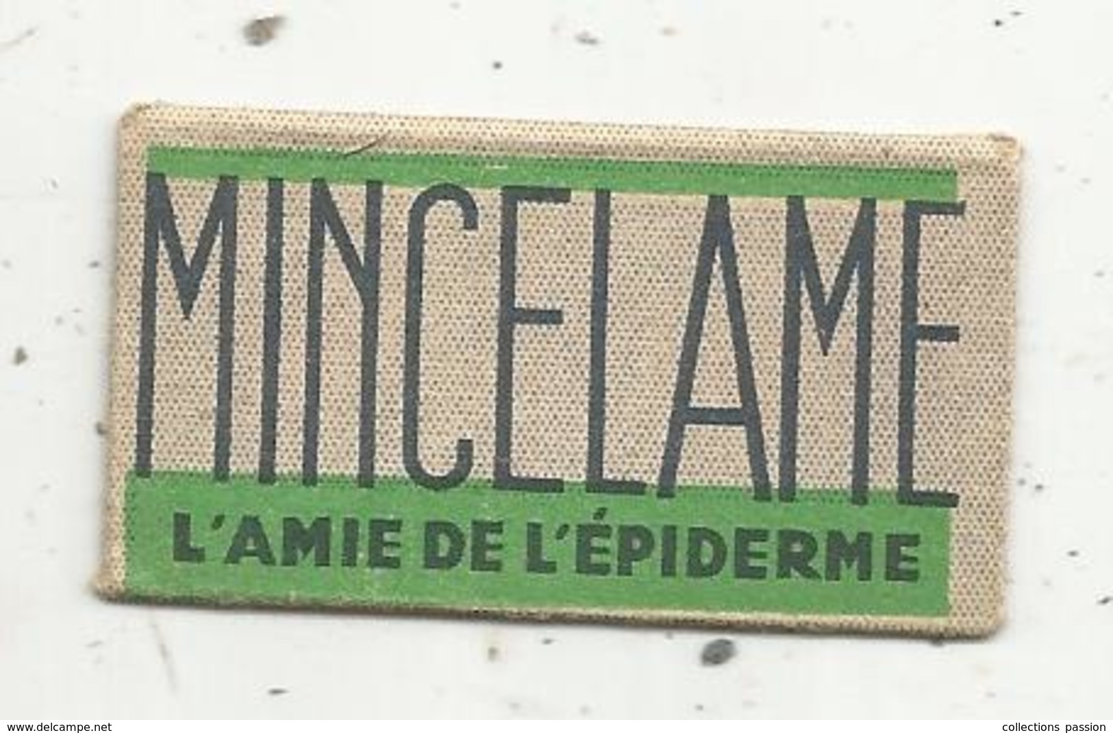 Lame De Rasoir ,  MINCELAME , L'amie De L'épiderne ,  2 Scans - Hojas De Afeitar