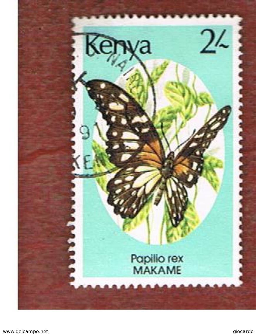 KENYA  -  SG 441  -   1988  BUTTERFLIES: PAPILIO REX -  USED° - Kenia (1963-...)