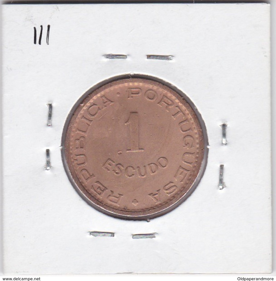 PORTUGUESE ANGOLA COIN - 1 ESCUDO 1963 - Angola