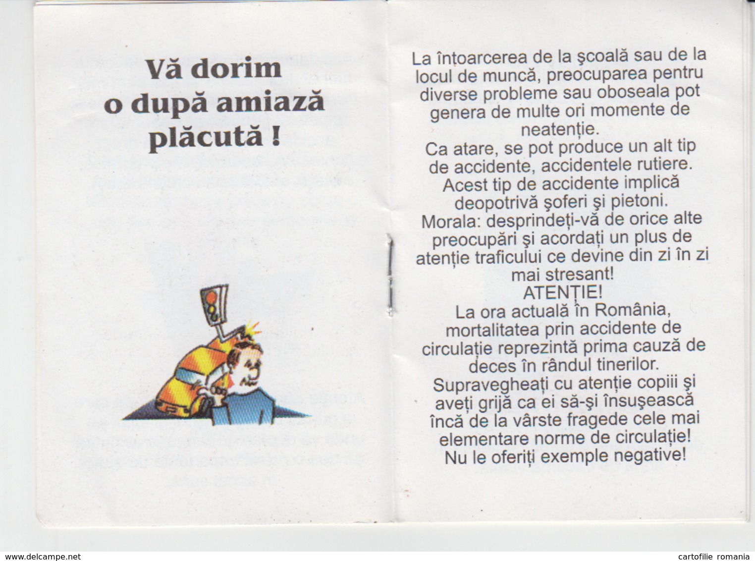 Romania - Comics Humour - Humor Book About The Day Of Tuesday 13 - 13 Pages - Lucky Day - Fumetti & Mangas (altri Lingue)