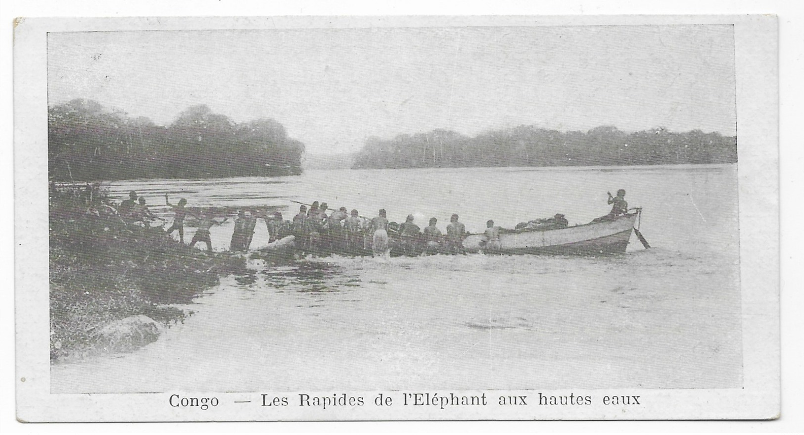 Congo Les Rapides De L' Eléphant Aux Hautes Eaux - Autres & Non Classés