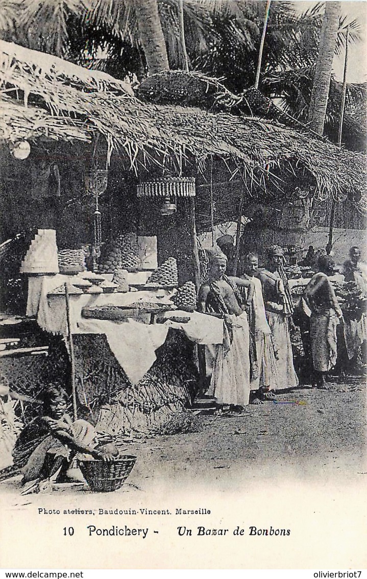 Inde - Pondichery - Un Bazar De Bonbons - India