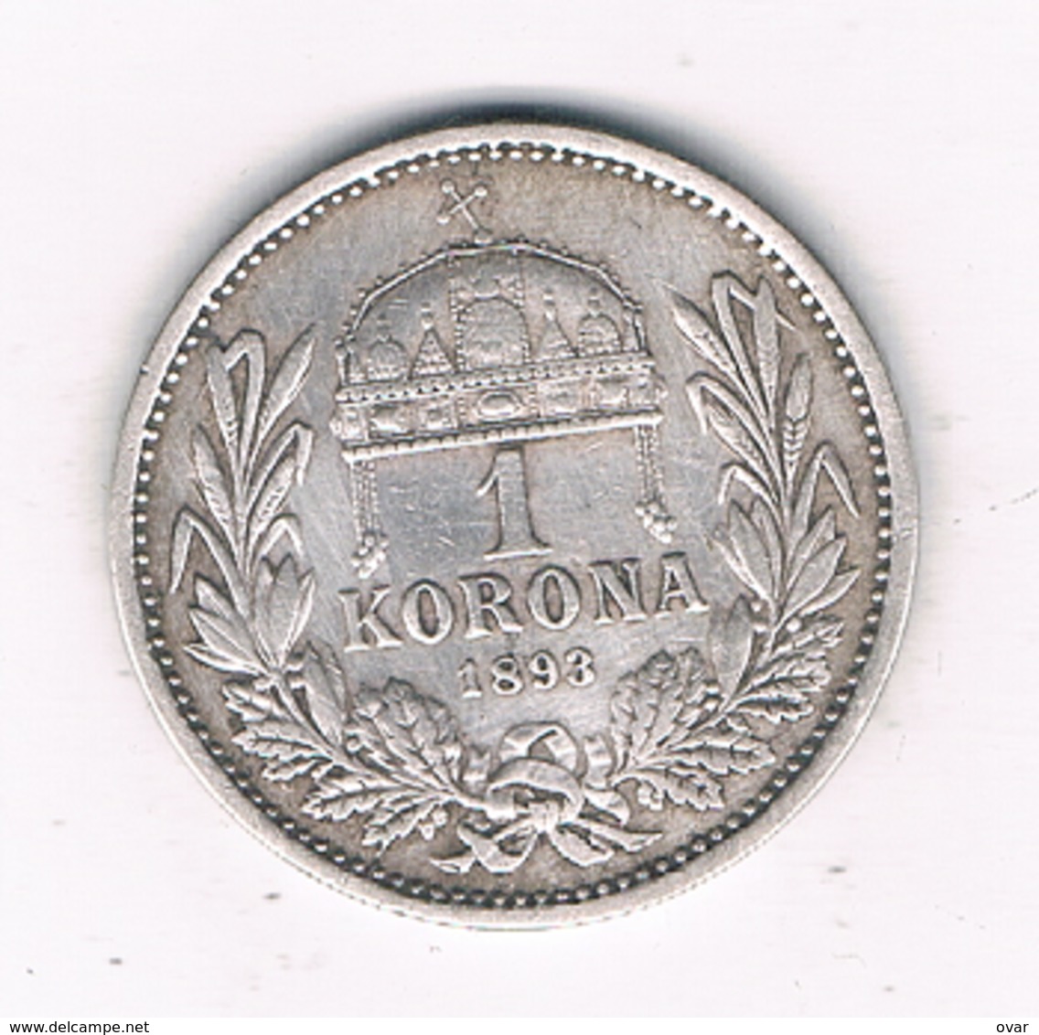 1 KORONA 1893 OOSTENRIJK /6174/ - Austria