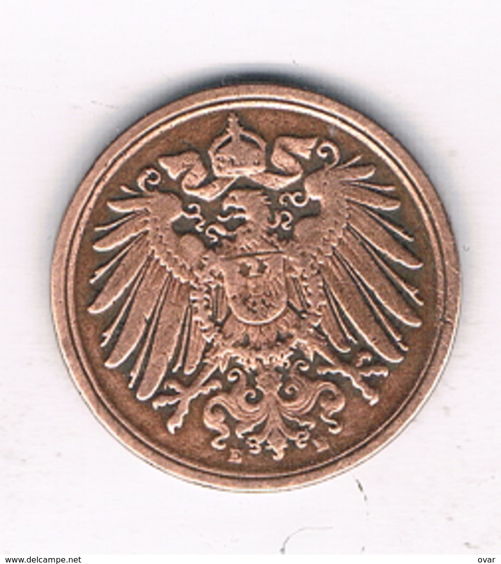 1 PFENNIG  1906 E   DUITSLAND /6182/ - 1 Pfennig