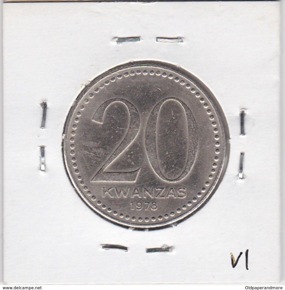 ANGOLA COIN - 20 KWANZAS 1978 - Angola