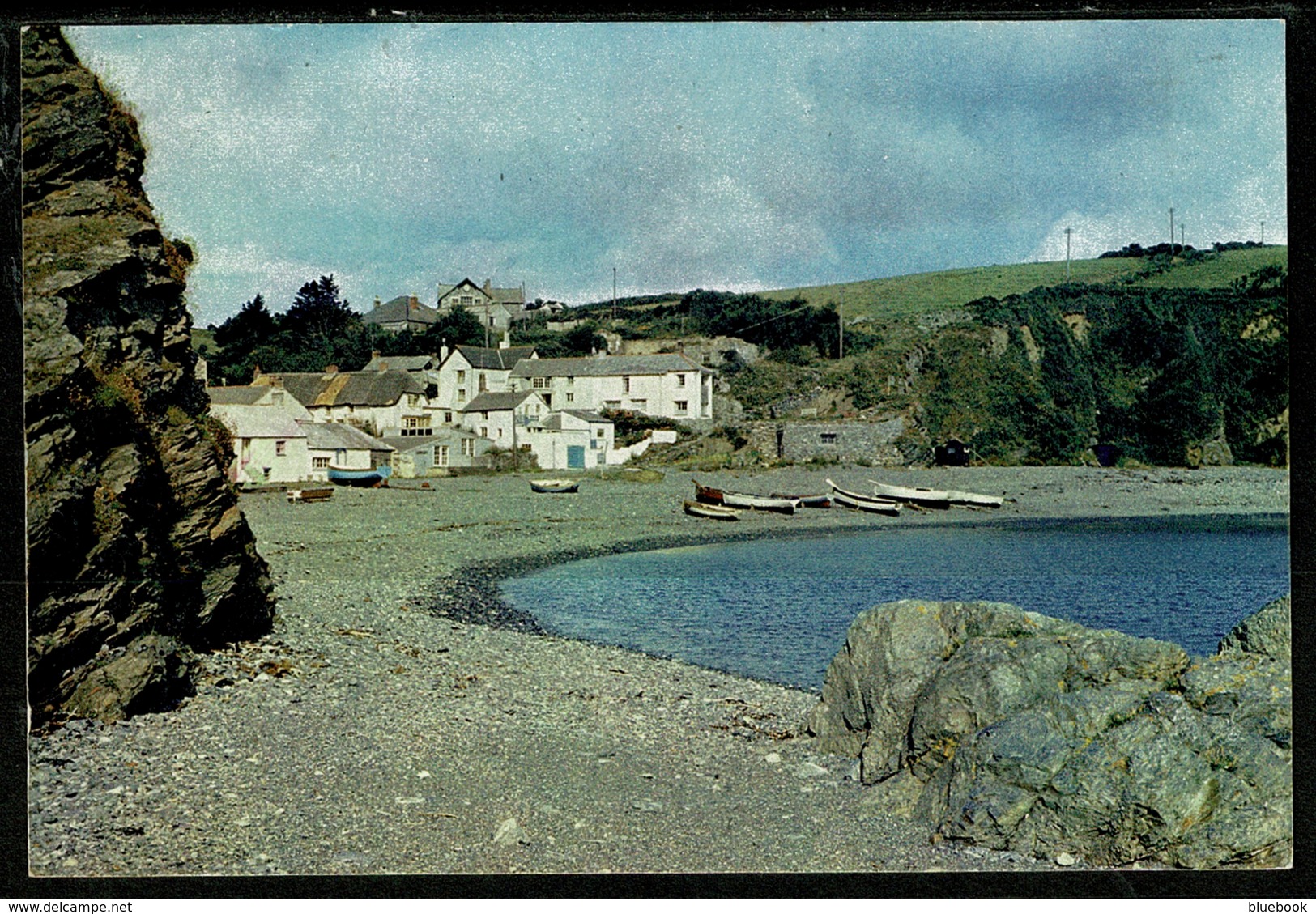 Ref 1321 - J. Arthur Dixon Postcard - Porthallow Fishing Village Cornwall - Other & Unclassified