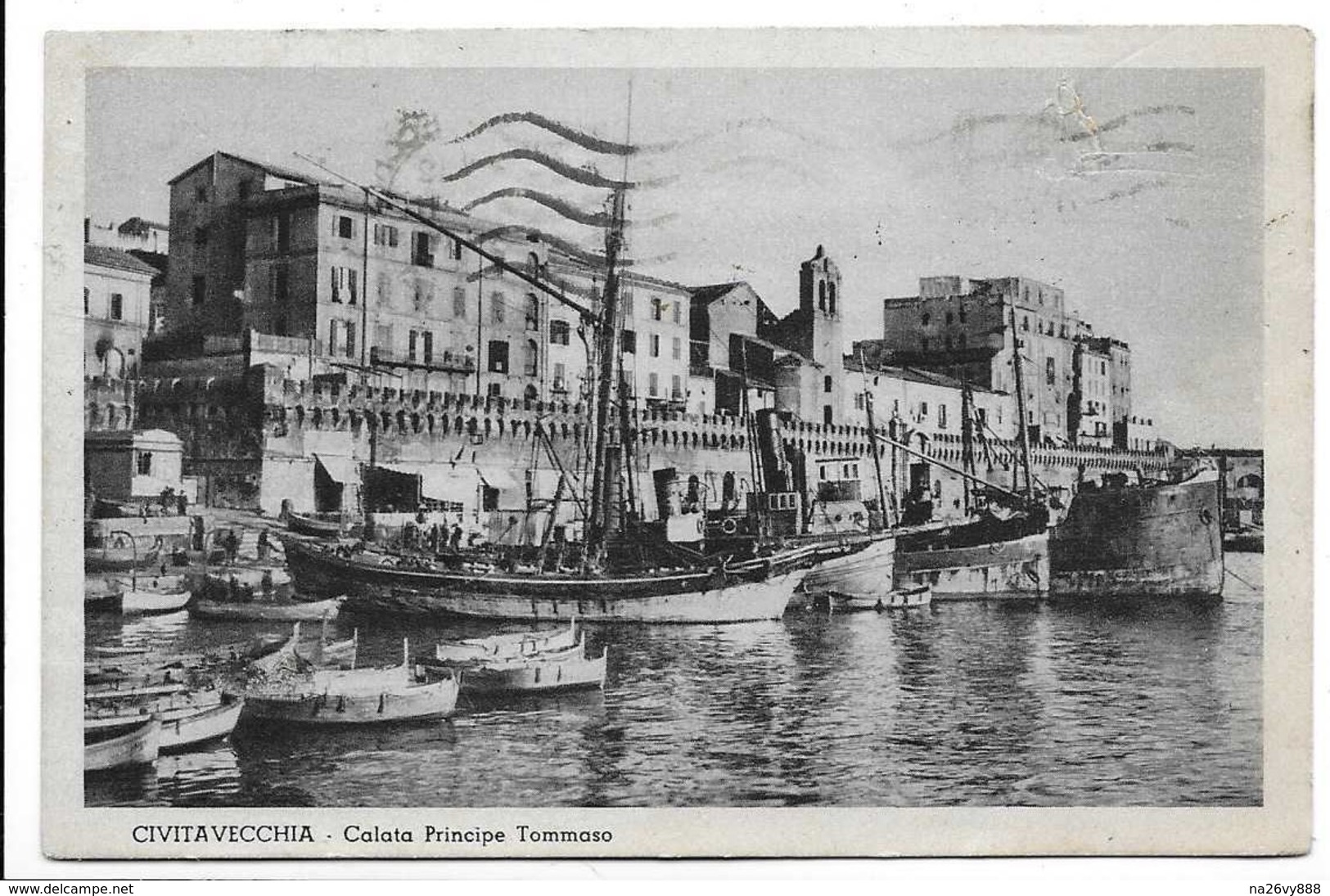 Civitavecchia (Roma). Calata Principe Tommaso. - Civitavecchia