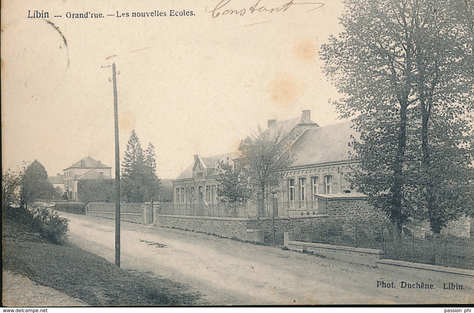 BELGIQUE LIBIN GRAND RUE LES NOUVELLES ECOLES - Libin