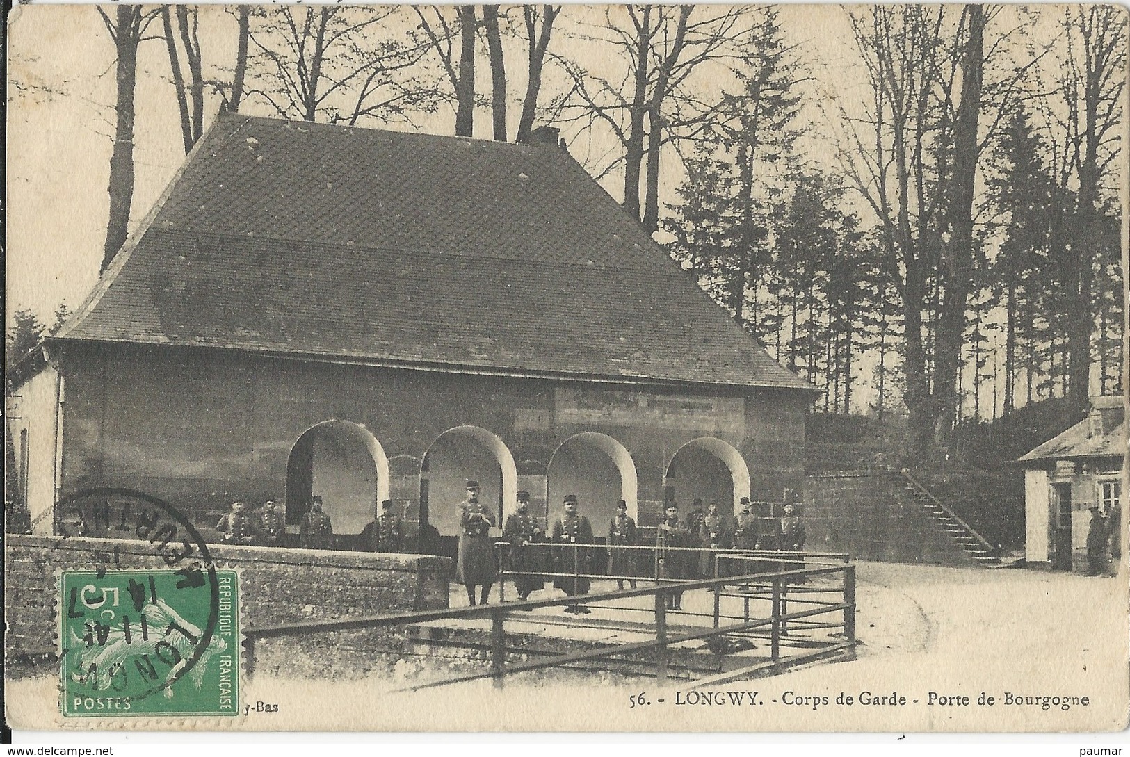 Longwy  Corps De Garde Porte De Bourgognev         Militaria - Longwy