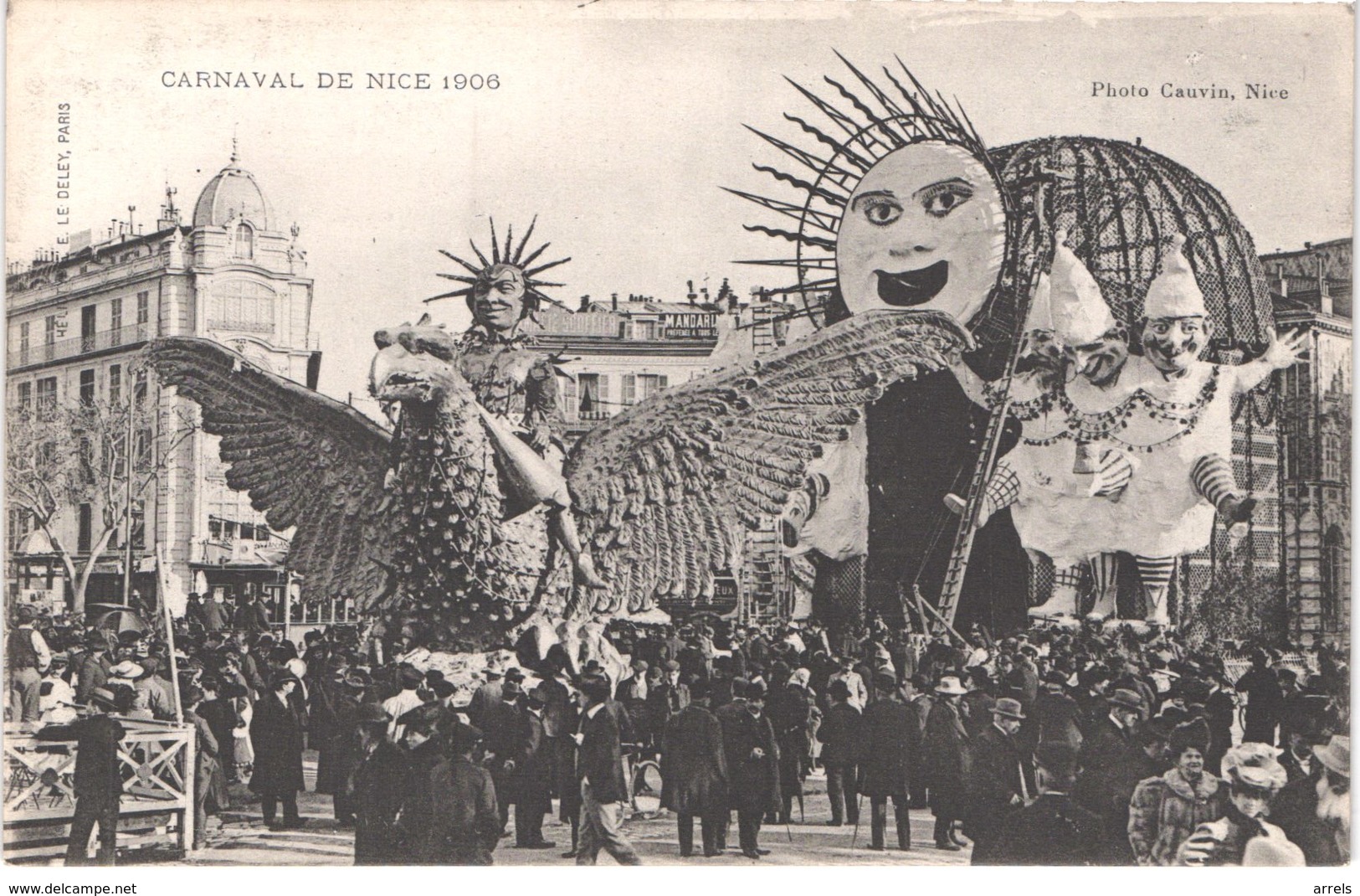 FR06 NICE - Le Carnaval - 1906 - SM Carnaval - Animée - Belle - Carnaval