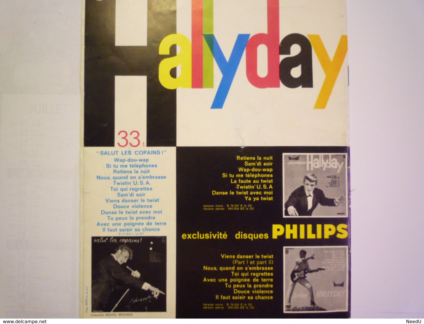 GP 2019 - 1931  REVUE  " Johnny  HALLYDAY "   XXX - Unclassified