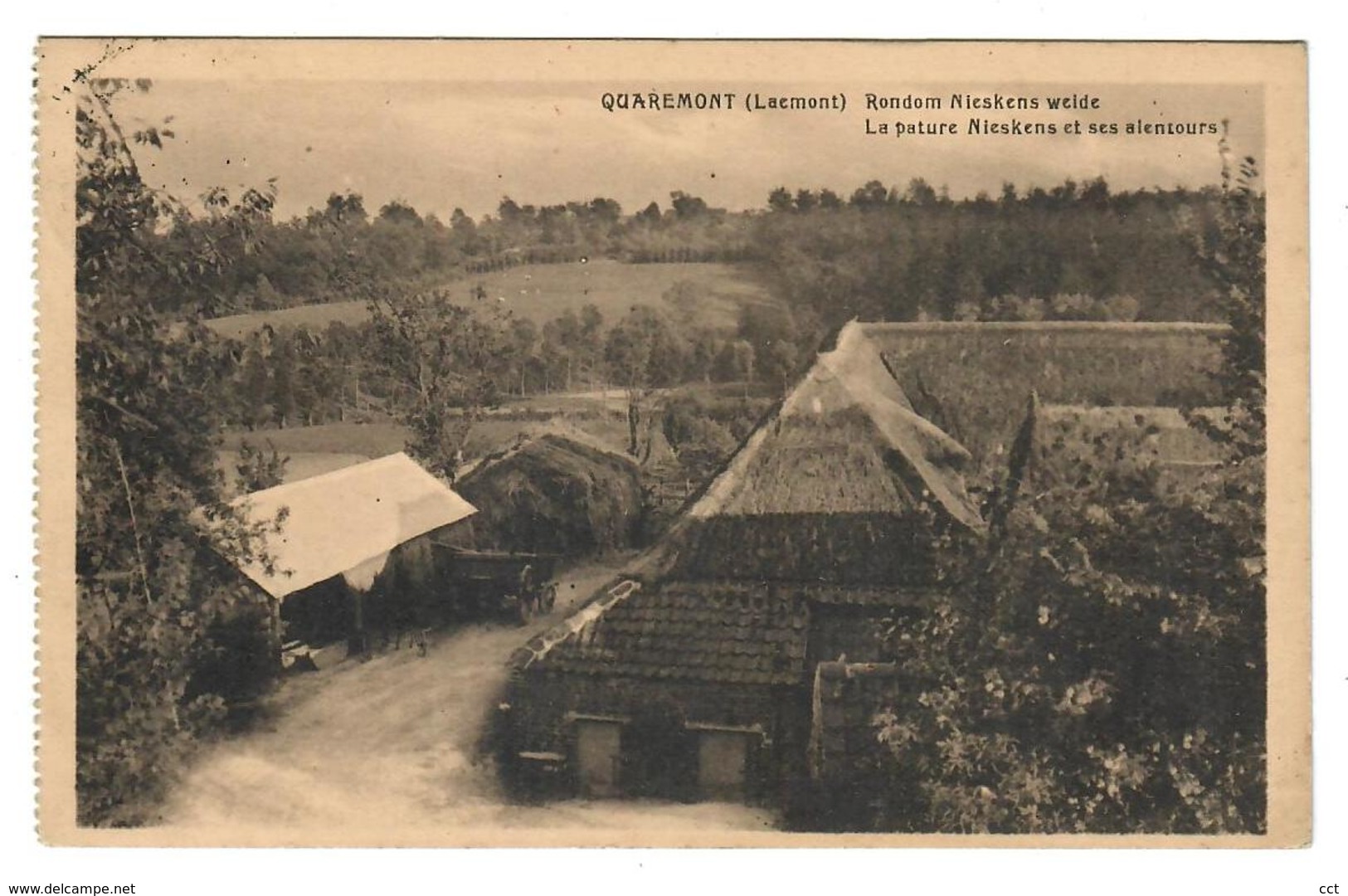 Quaremont  Kwaremont  (Laemont)  Rondom Nieskens Weide - Kluisbergen