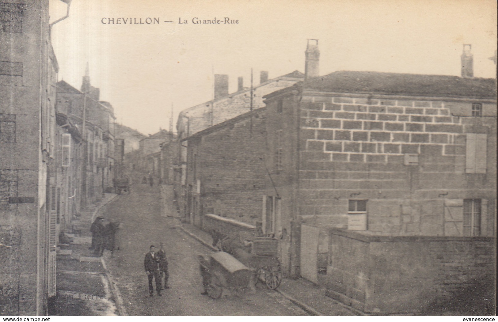 52 /  Chevillon :  Grande Rue     ///  REF  AOUT. 19  //   BO.52 - Chevillon