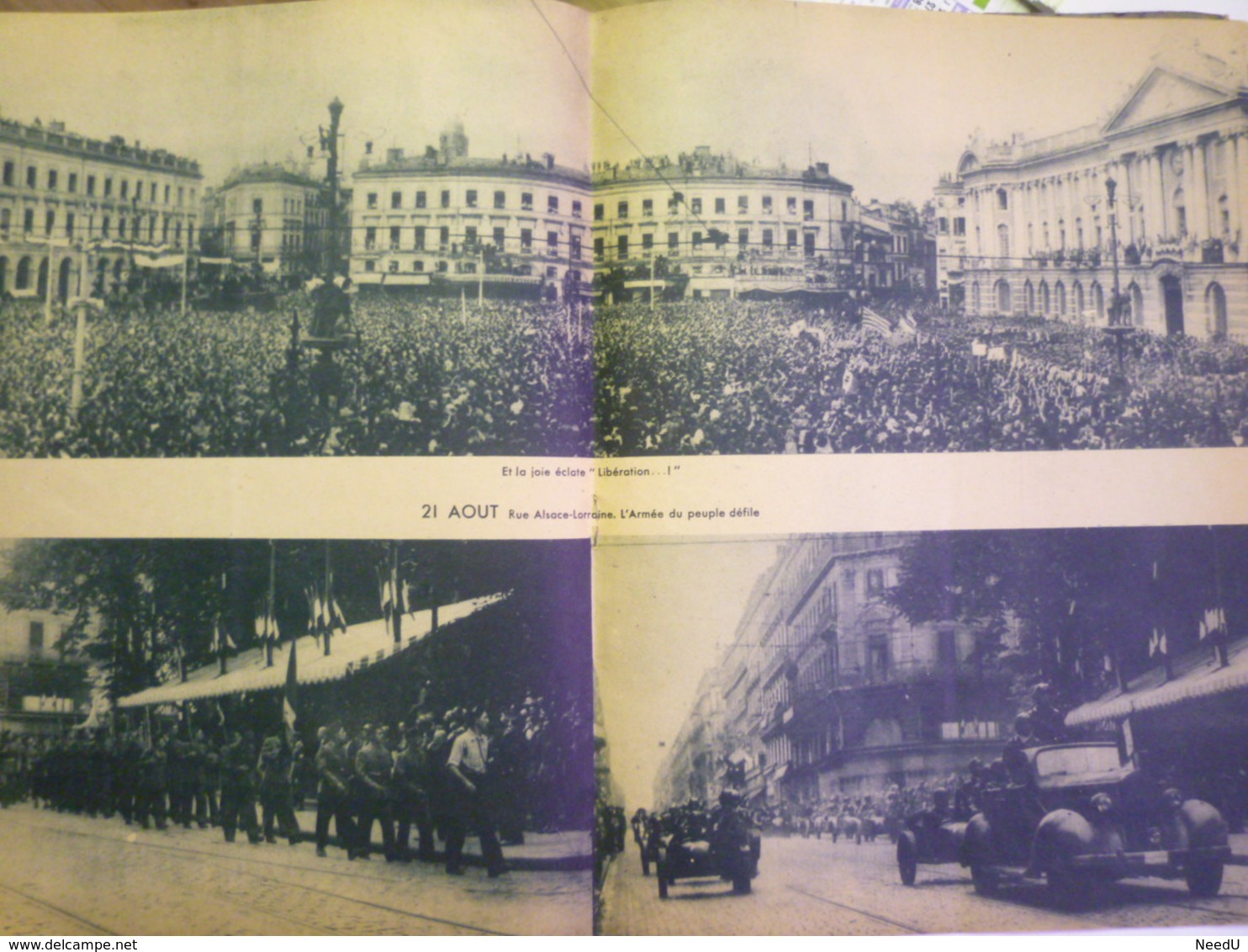 GP 2019 - 1936  "TOULOUSE Délivré"   RARE Revue éditée Lors De La Libération De Toulouse  1944   XXX - 1939-45