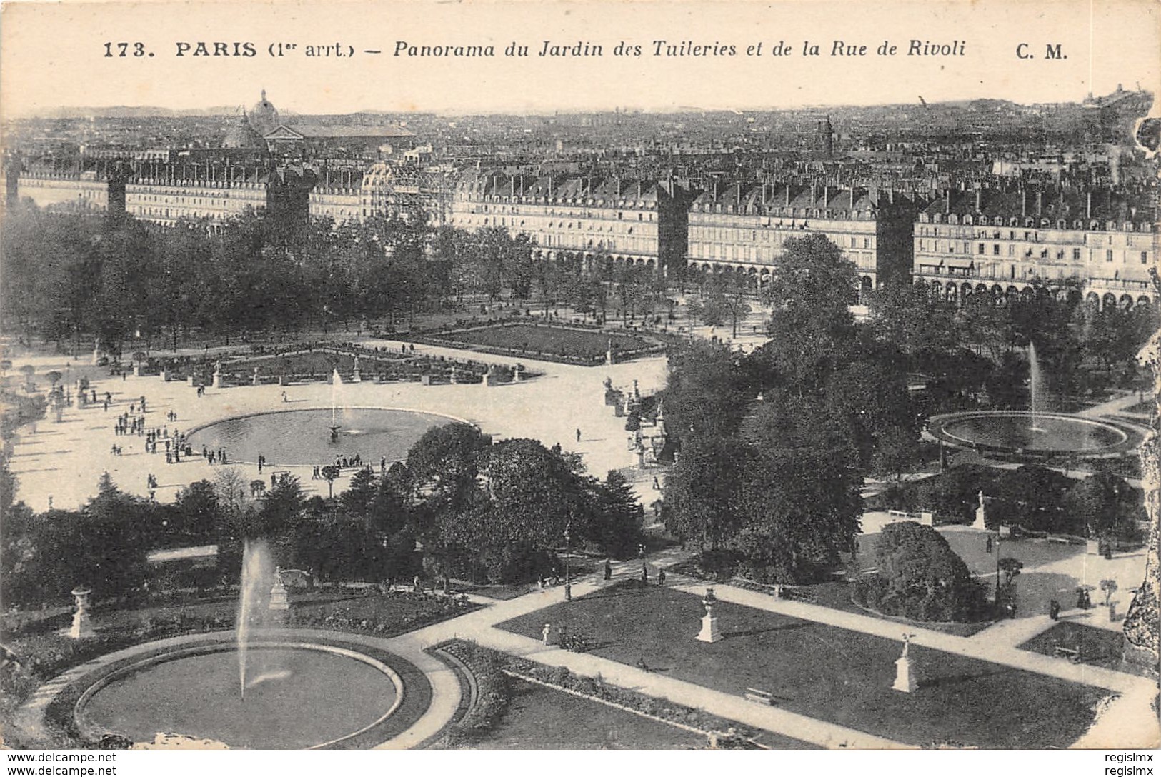 75-PARIS-IER-LES TUILERIES-N°2408-C/0011 - Distretto: 01