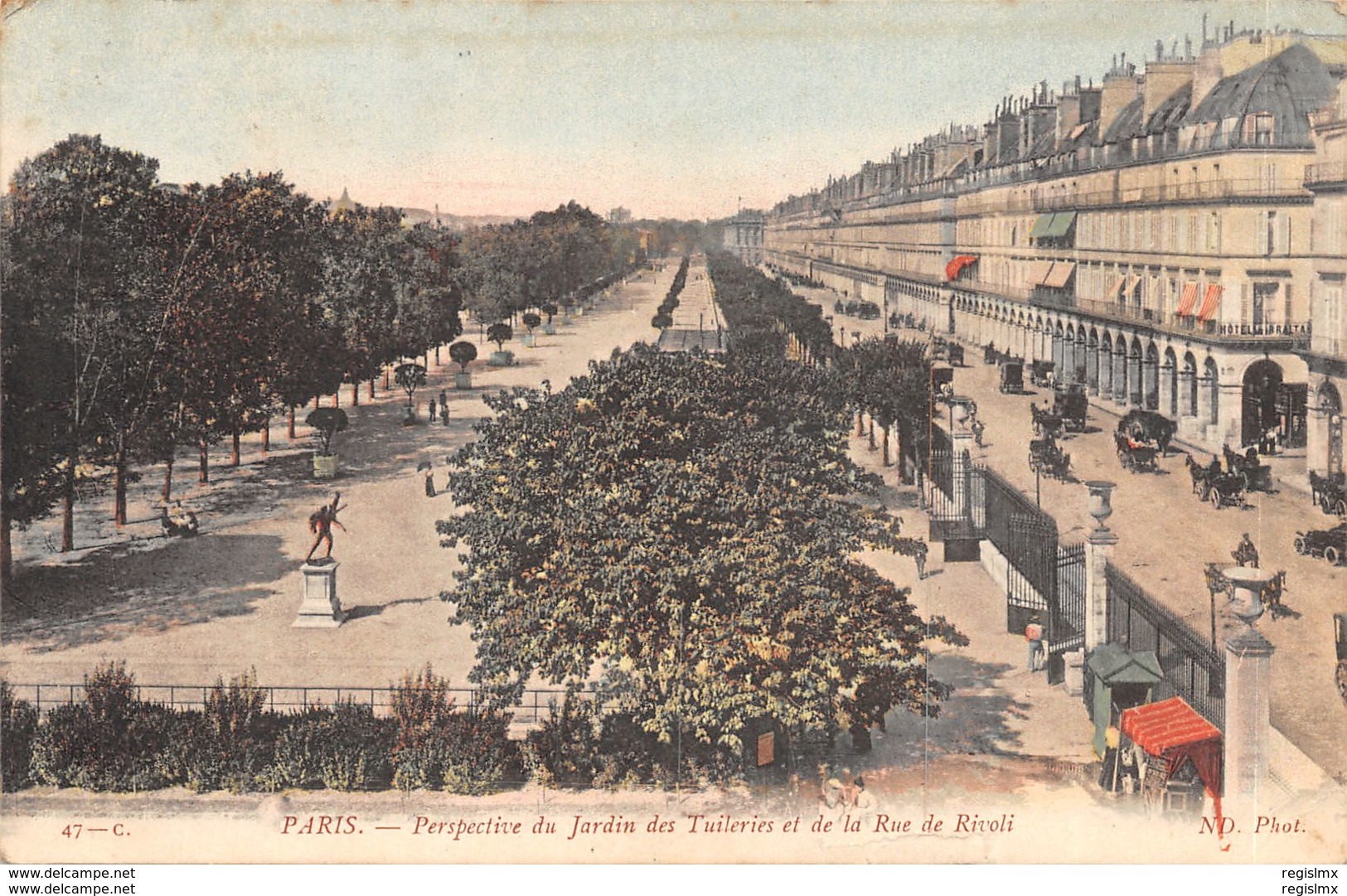 75-PARIS-IER-LES TUILERIES-N°2408-C/0015 - Distretto: 01