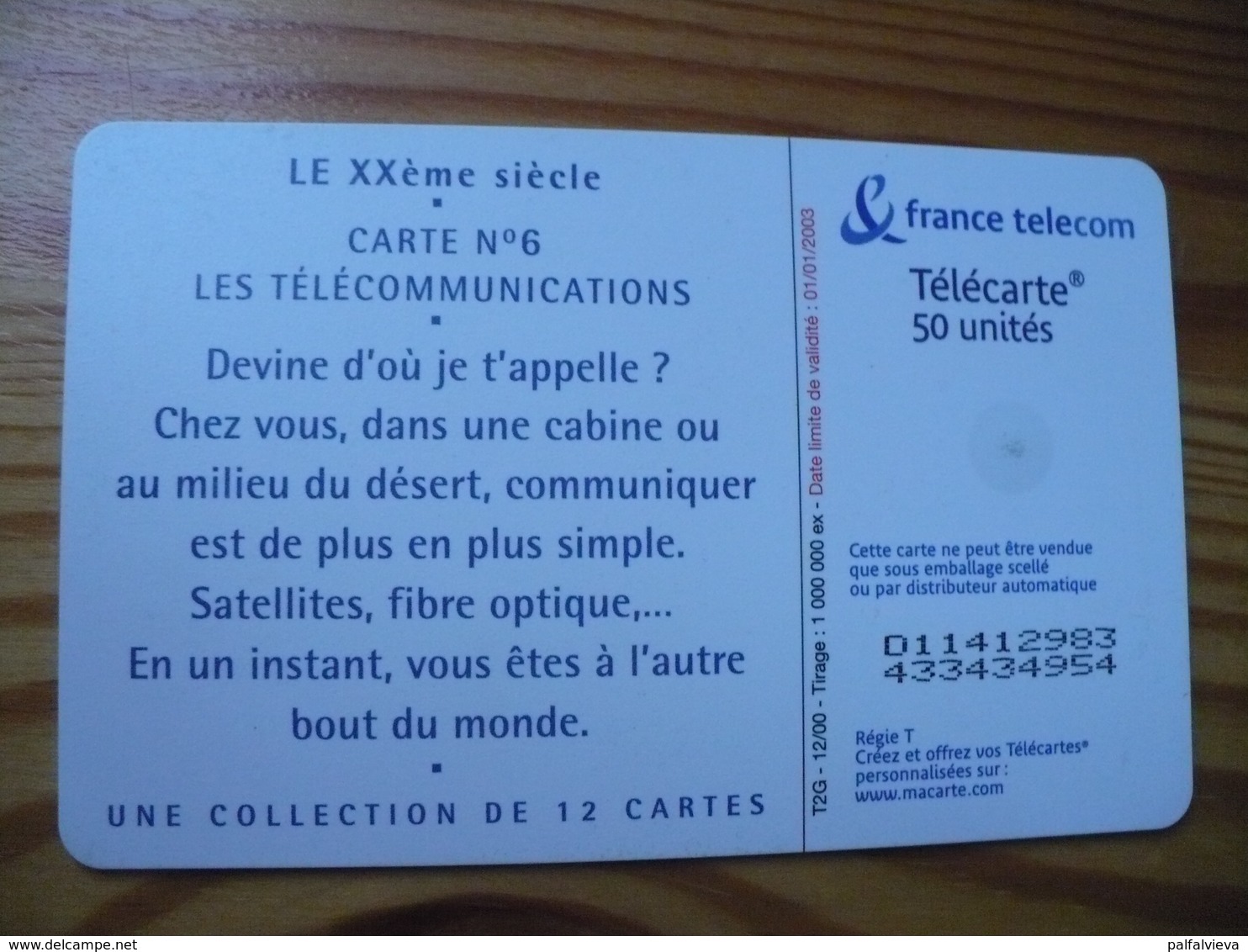 Phonecard France - 2000