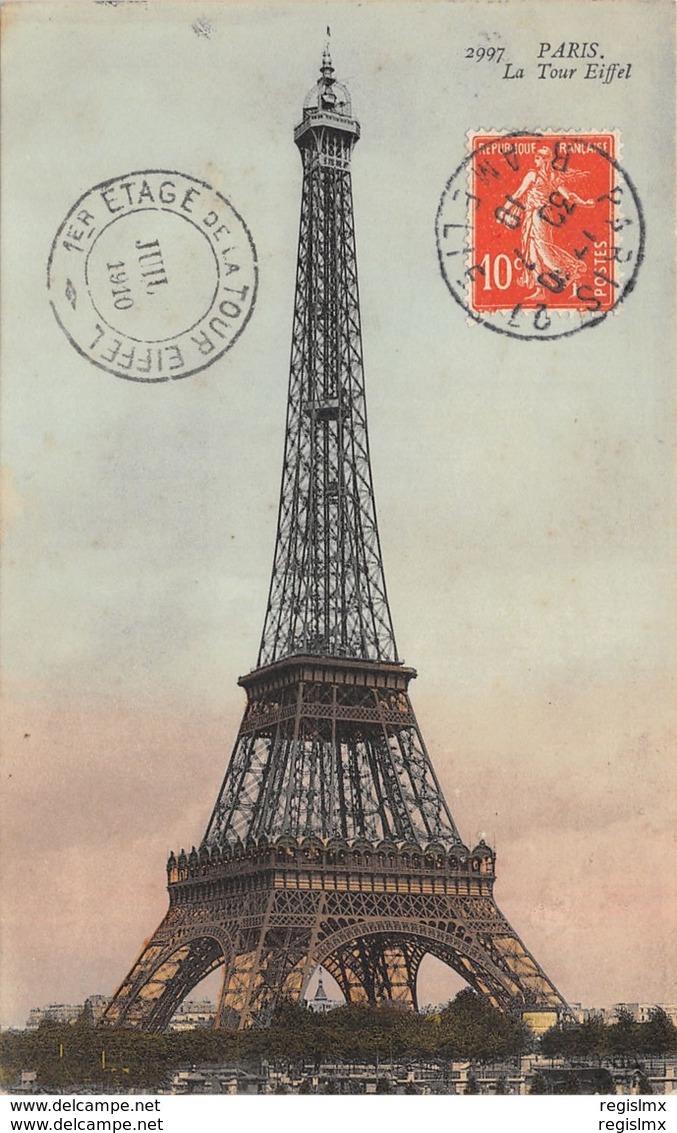 75-PARIS-LA TOUR EIFFEL-N°2409-D/0147 - Eiffelturm