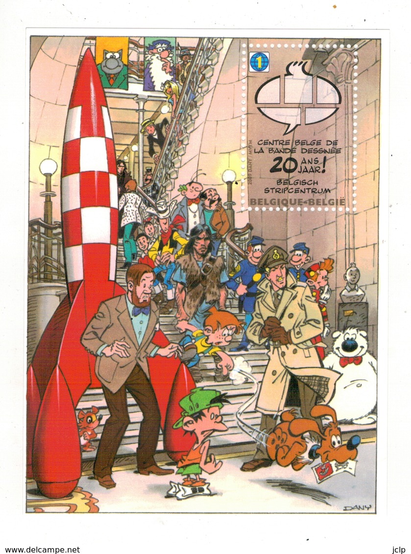 2009 - 20ème Anniversaire Du "Centre Belge De La Bande Dessinée. - 1961-2001