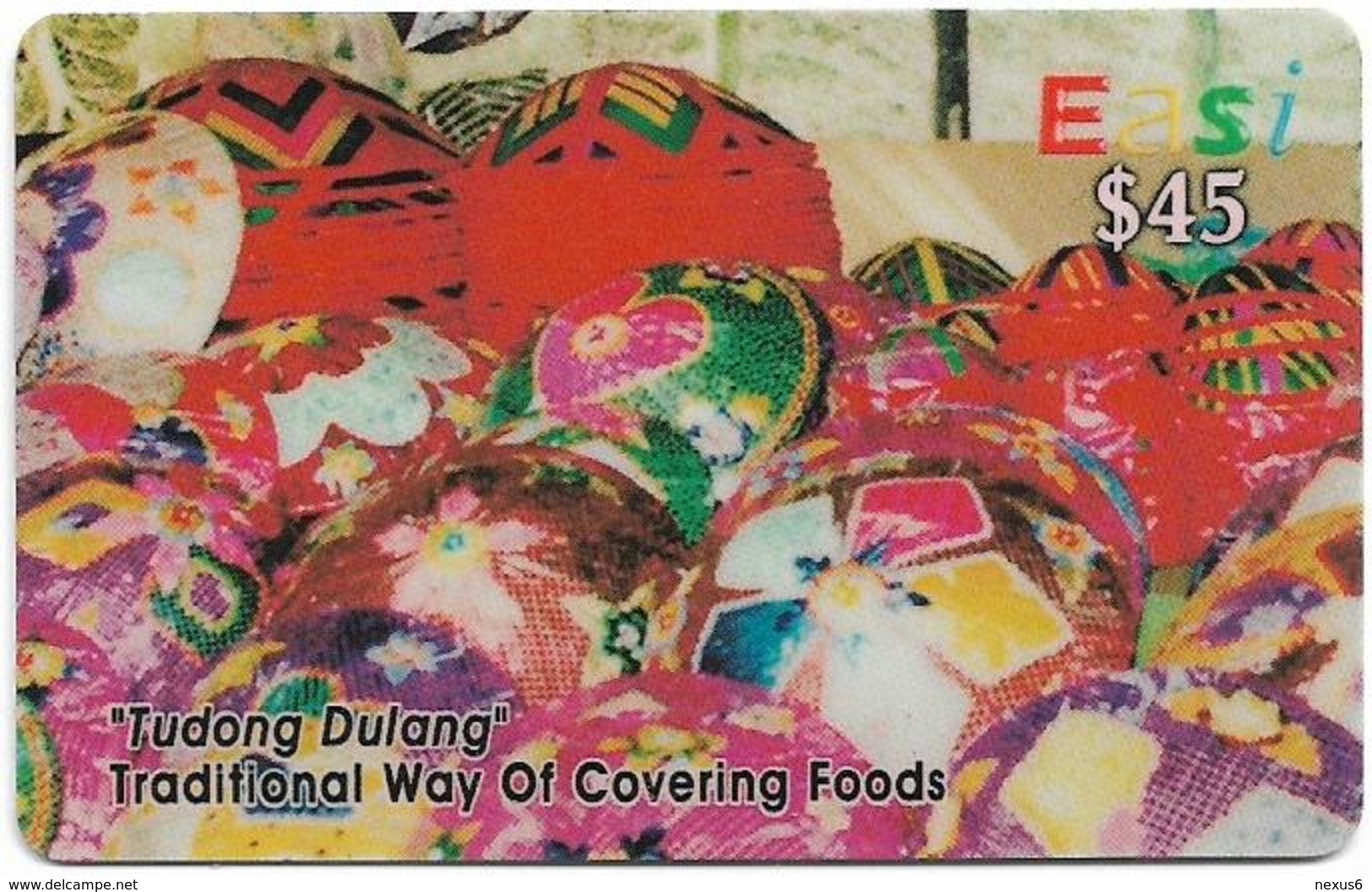 Brunei - DstCom - Easi - Tudong Dulang, Prepaid 45$, Used - Brunei