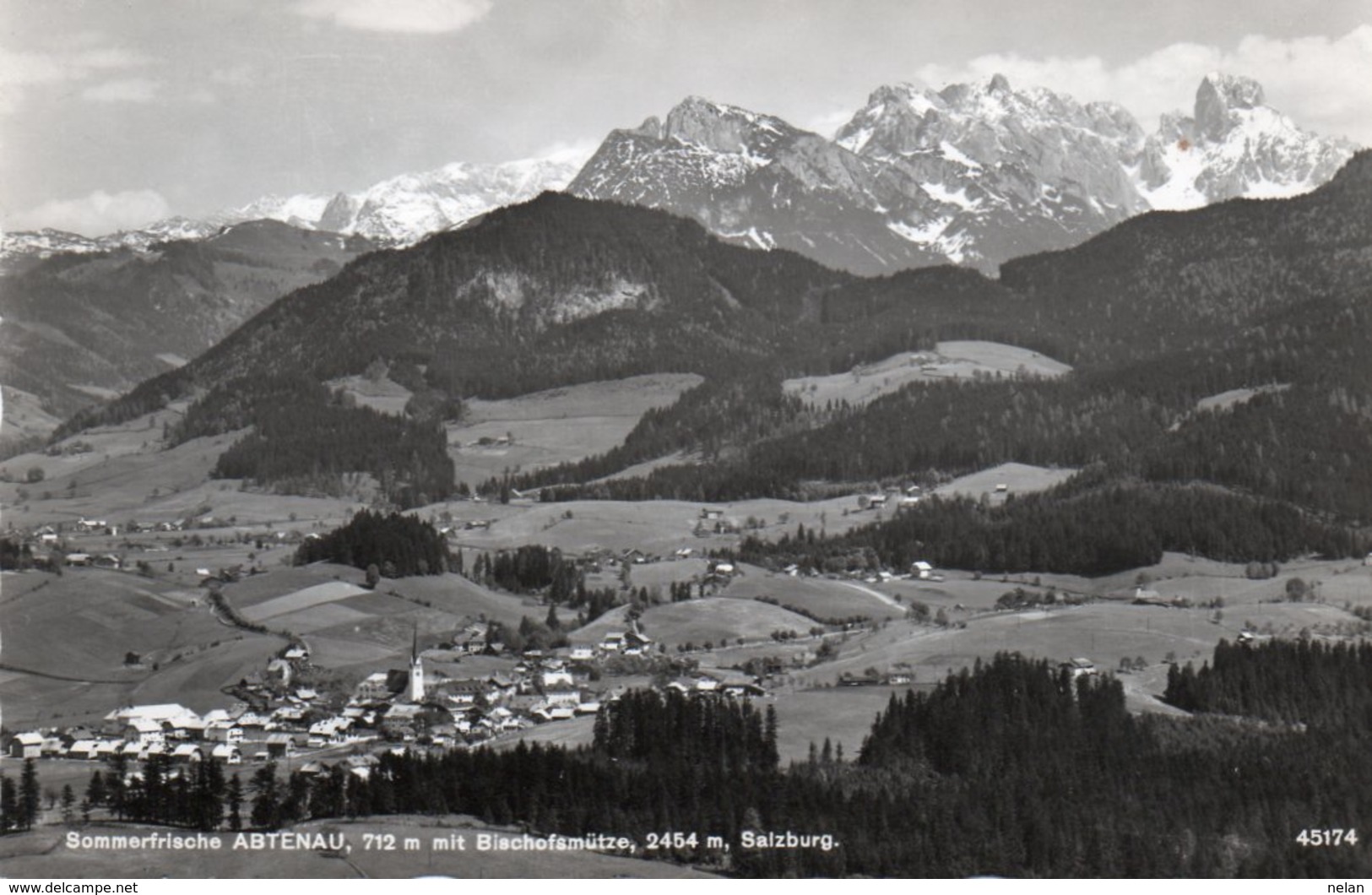 SOMMERFRISCHE ABTENAU-SALZBURG-REAL PHOTO  VIAGGIATA 1959 - Abtenau