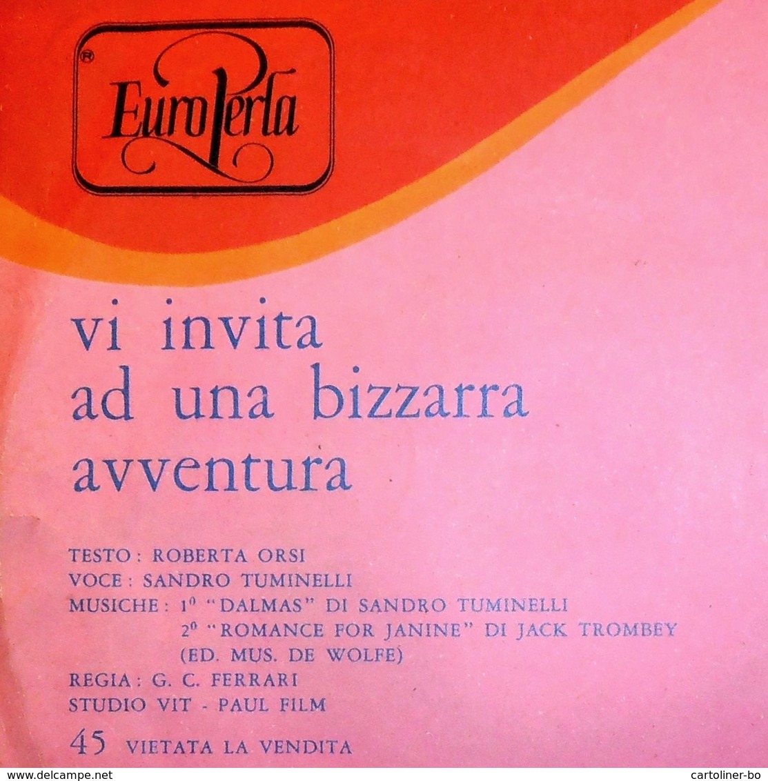 Molto Raro, 45 Giri Anni '60: Europerla, Orsi, Tuminelli, Trombey - Altri & Non Classificati