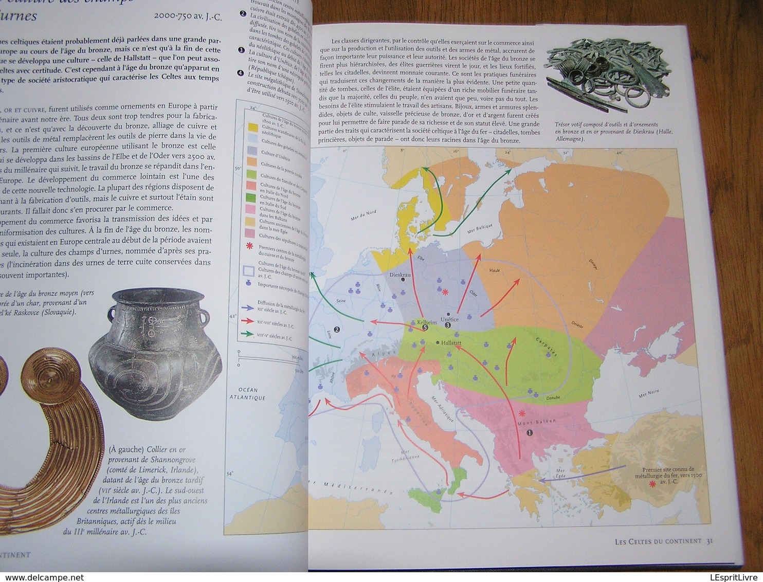 ATLAS HISTORIQUE DES CELTES Moyen Age Europe Gaule France Grande Bretagne Irlande Italie Ecosse Pays de Galles Normand