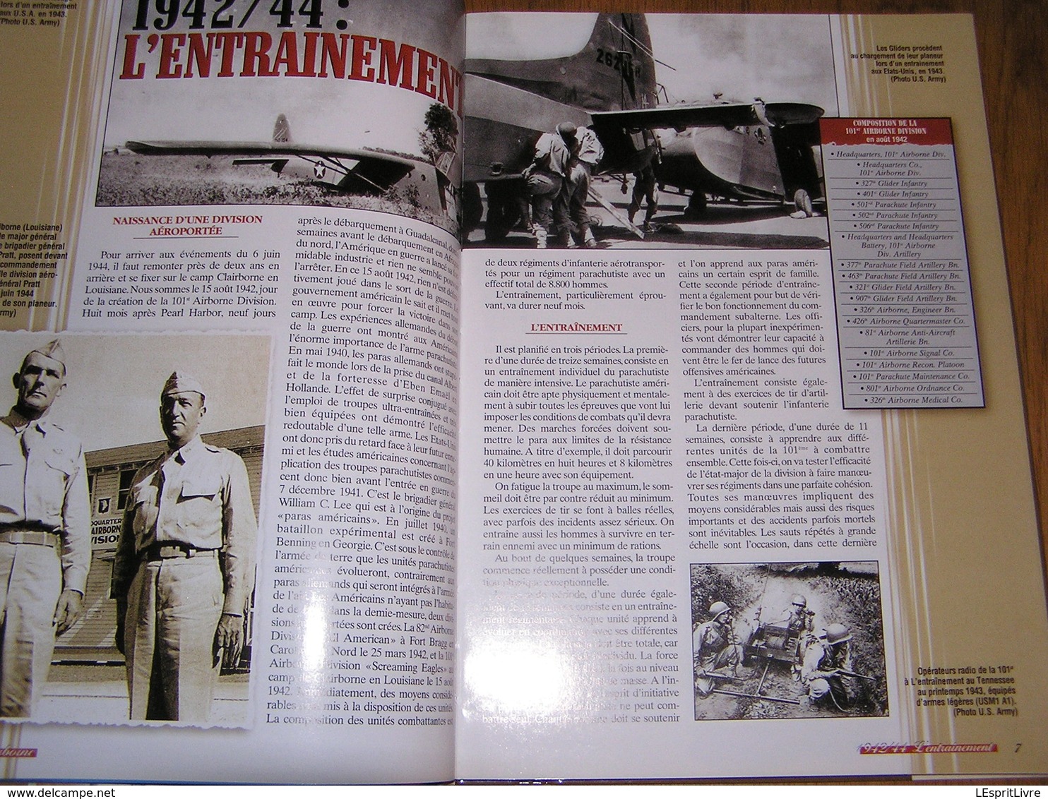 GAZETTE DES UNIFORMES Hors Série N° 13 Guerre 40 45 L'Epopée De La 101 St Airborne US Army Normandie Ardennes Mourmelon - Guerre 1939-45