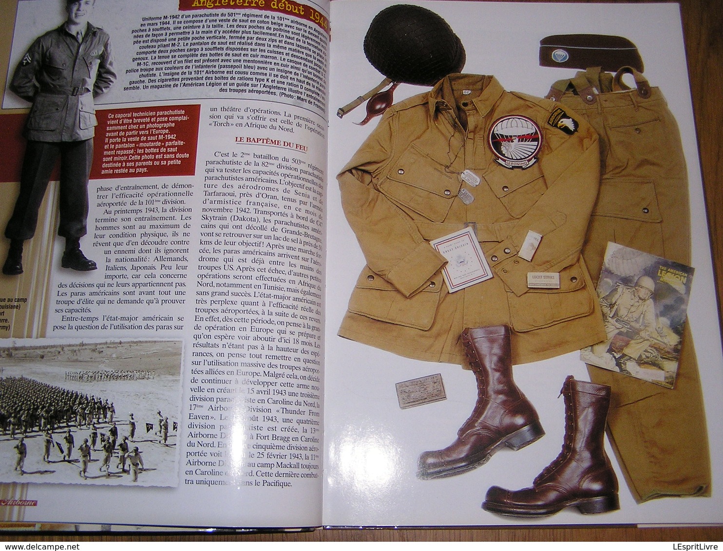 GAZETTE DES UNIFORMES Hors Série N° 13 Guerre 40 45 L'Epopée De La 101 St Airborne US Army Normandie Ardennes Mourmelon - Guerre 1939-45