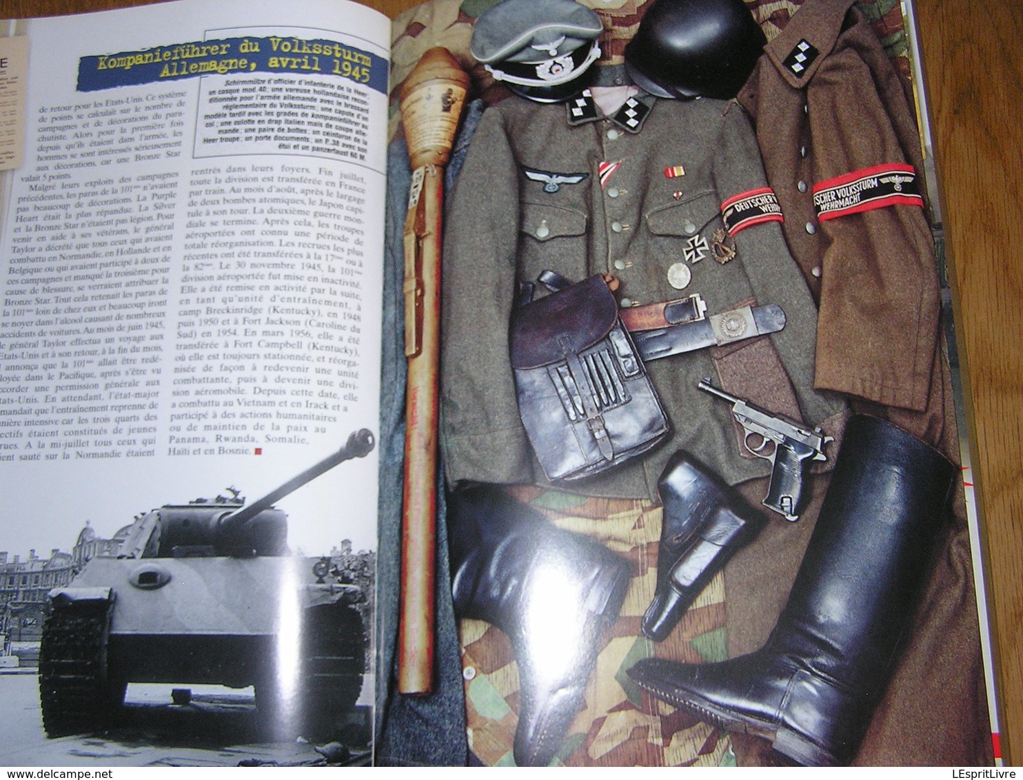 GAZETTE DES UNIFORMES Hors Série N° 13 Guerre 40 45 L'Epopée de la 101 St Airborne US army Normandie Ardennes Mourmelon