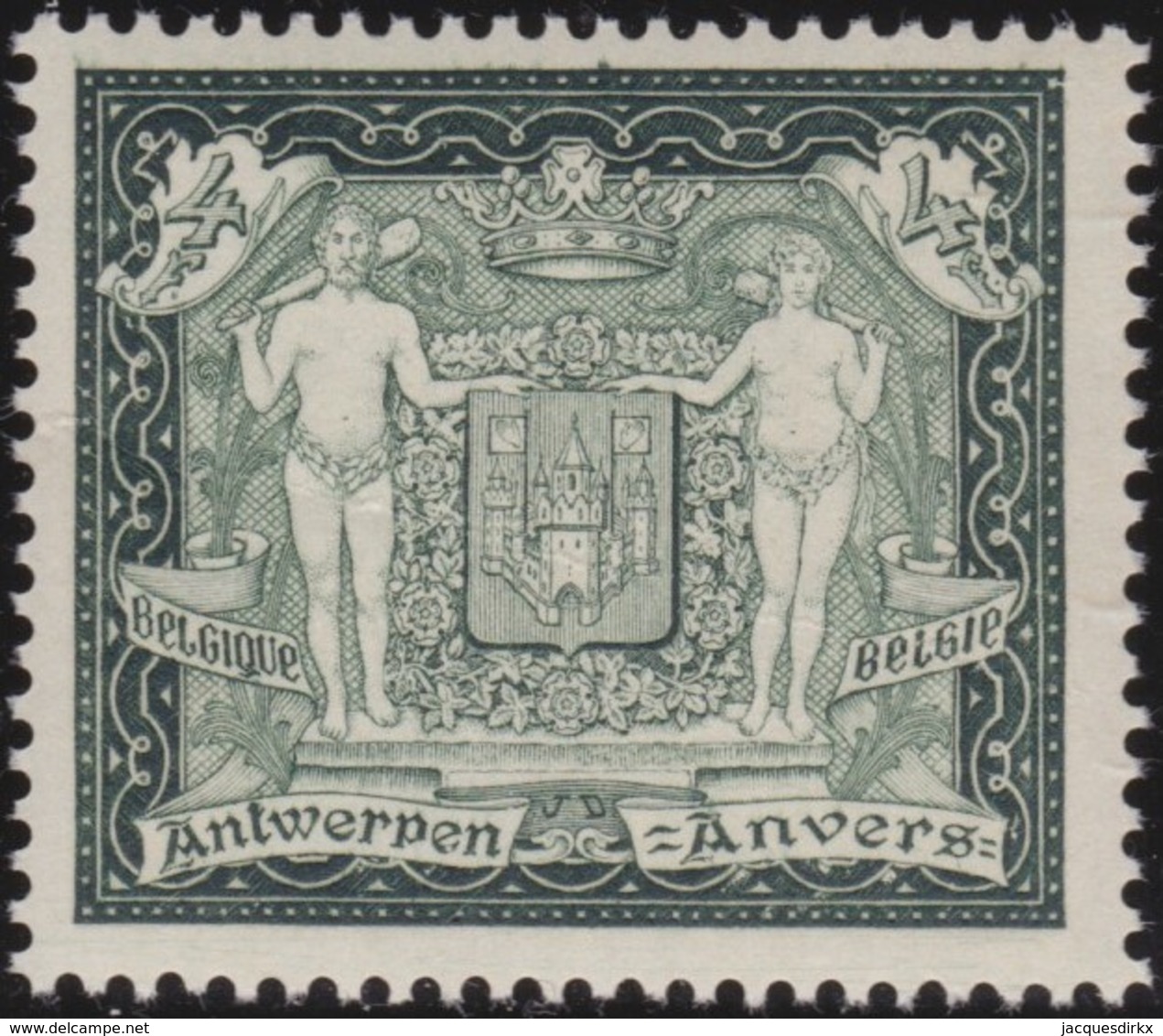 Belgie   .  OBP      .       301   (2 Scans)    .    **   .     Postfris    .  /   .  Neuf Sans Charniere - Neufs