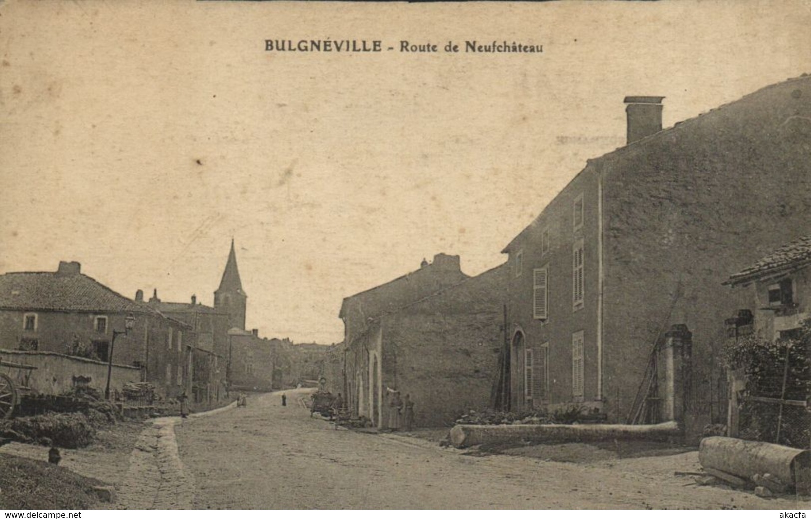 CPA BULGNÉVILLE - - Route De NEUFCHATEAU (119031) - Bulgneville