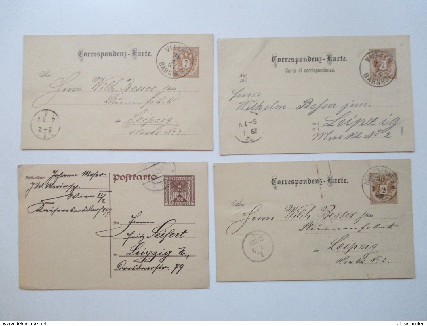 Österreich ca. 1885 - 1980er Jahre Ganzsachen / FDC / Belege Stöberposten insgesamt 325 Belege / Karten