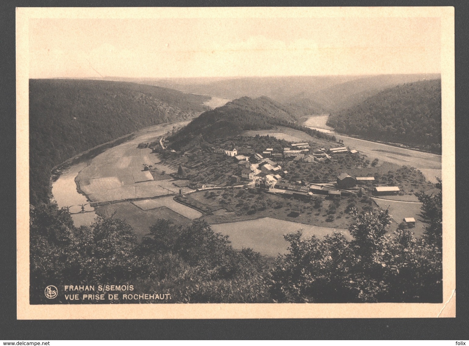 Frahan S/Semois -  Vue Prise De Rochehaut - Bouillon