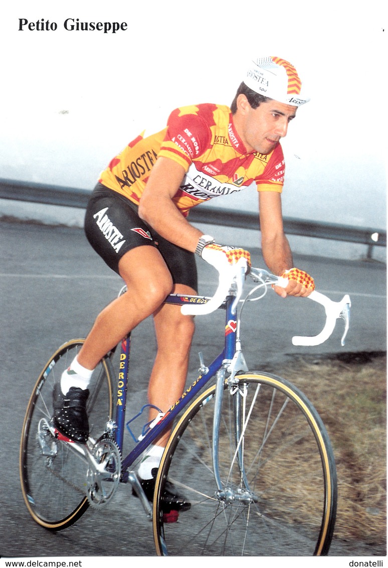 PETITO Giuseppe ITA (Civitavecchia (Lazio), 25-2-'60) 1989 Ariostea - Ciclismo