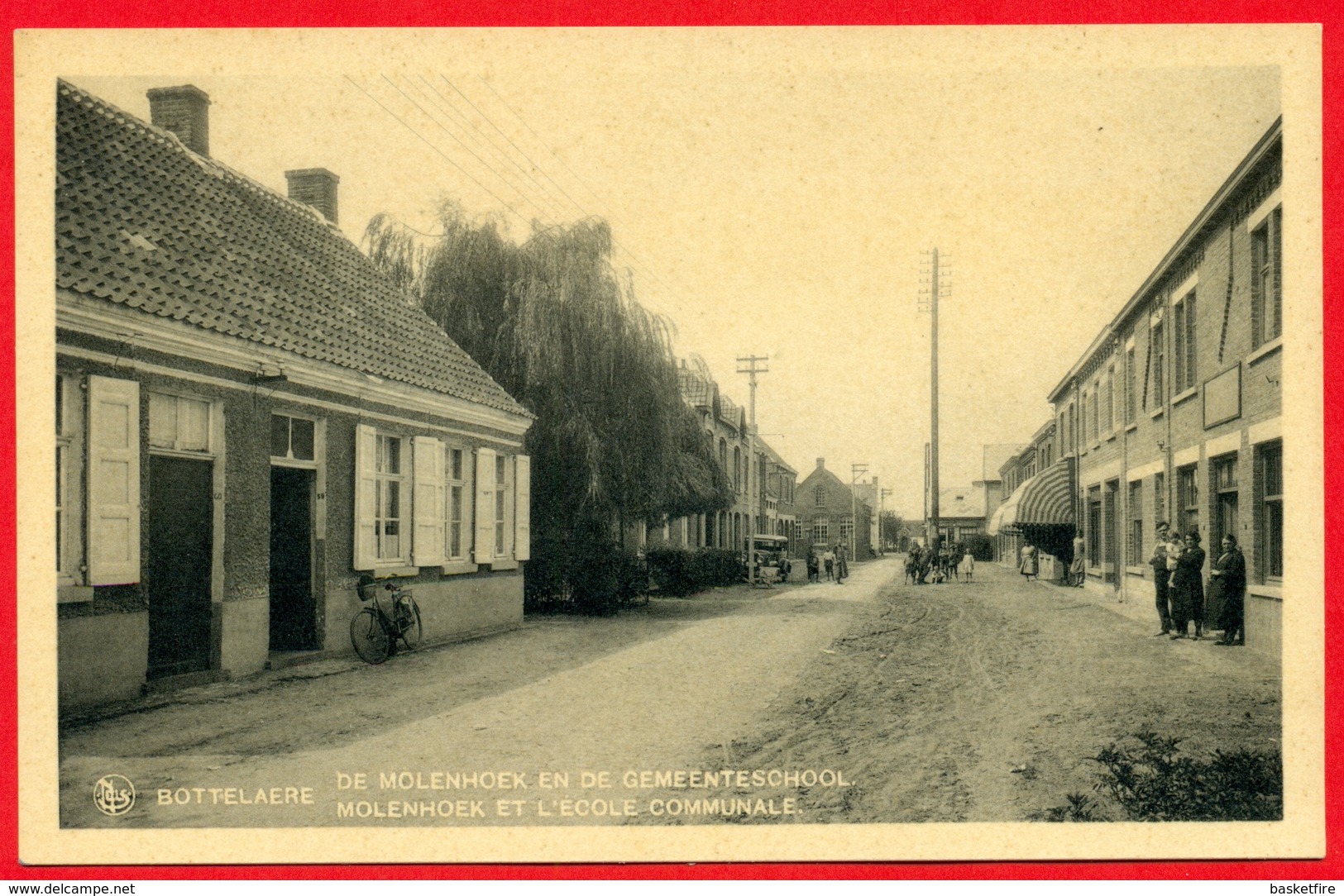 Bottelare - Bottelaere (Merelbeke): De Molenhoek En De Gemeenteschool - Merelbeke