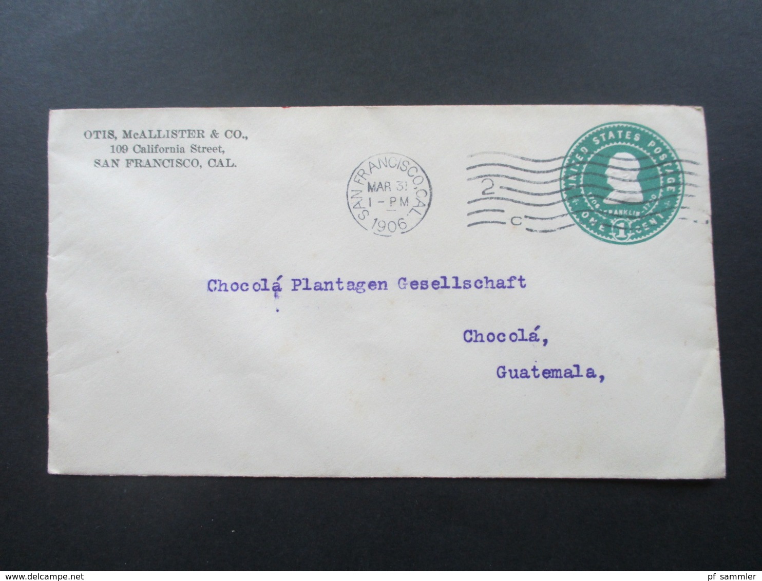 USA 1893 - 1932 Belege / Ganzsachen teilw, nach Guatemala Plantagen Gesellschaft mit Transit Stempel. Stöberposten!