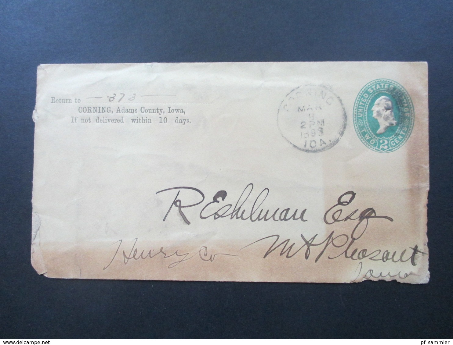 USA 1893 - 1932 Belege / Ganzsachen teilw, nach Guatemala Plantagen Gesellschaft mit Transit Stempel. Stöberposten!