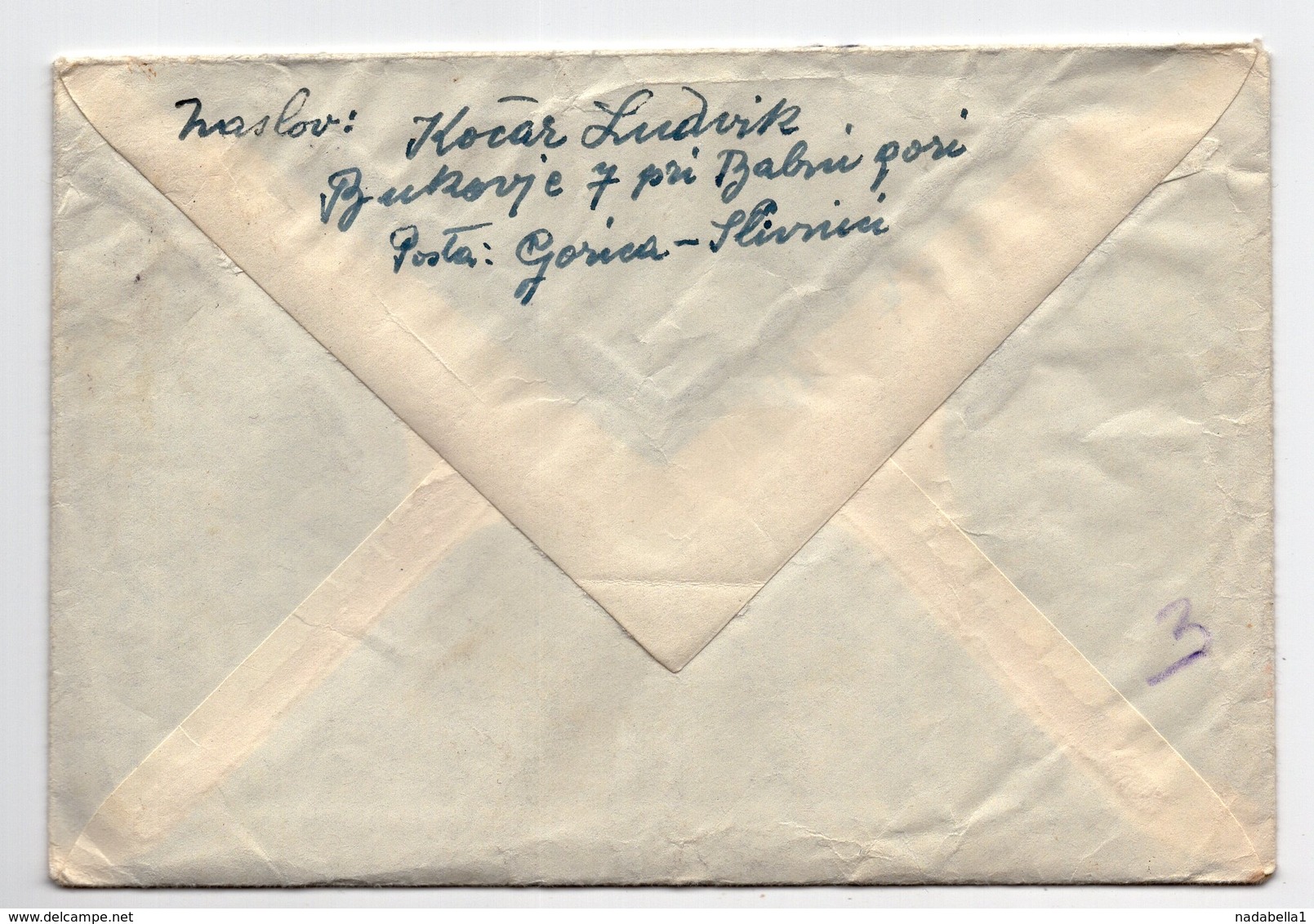 1969 YUGOSLAVIA, SLOVENIA, GORICA PRI SLIVNICI TO BELGRADE, TITO IMPRINTED STAMP ON COVER, OLYMPIC STAMP - Postal Stationery