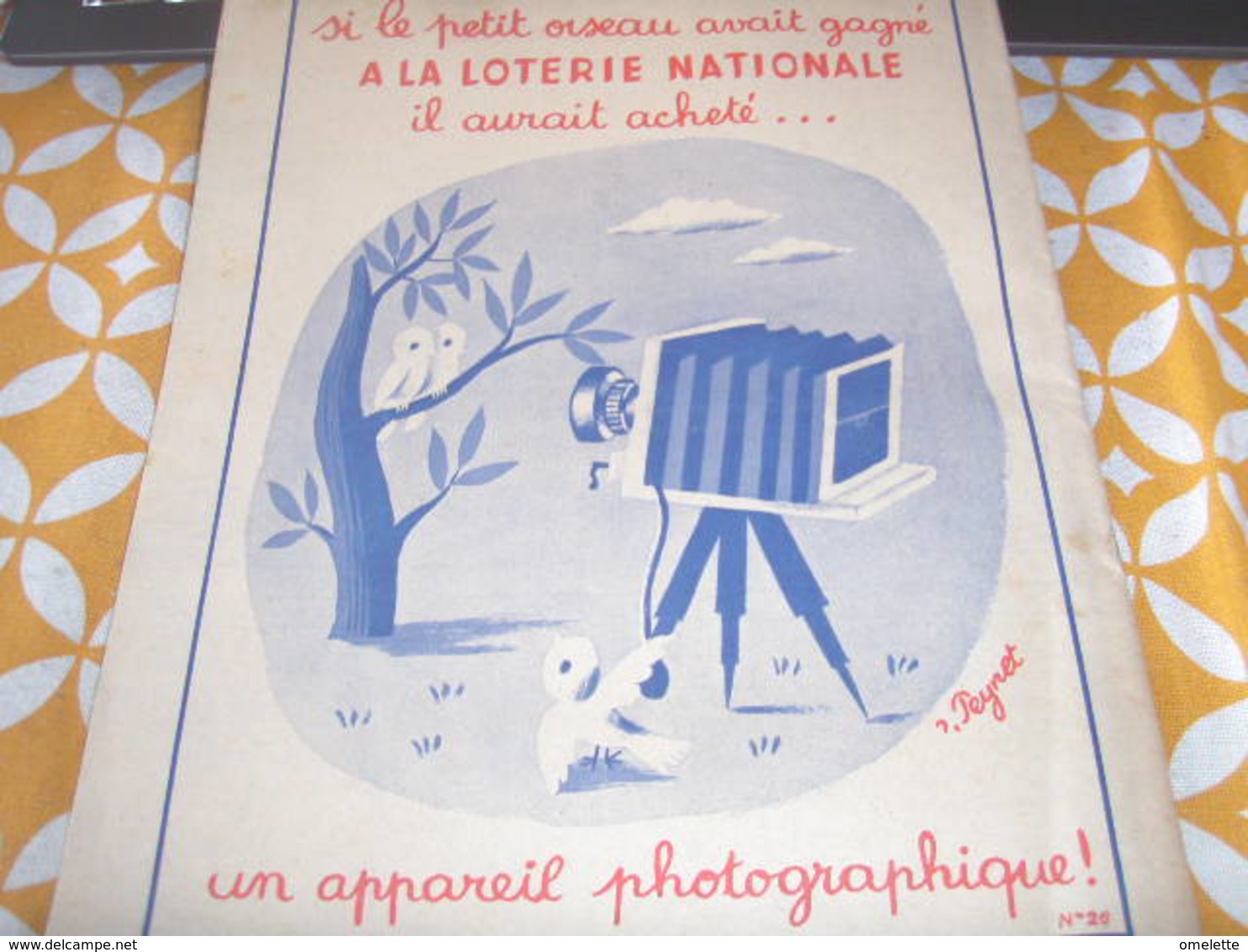 ONDES RADIO PARIS/GERMAINE CORNEY /COLLABORATION TESSIER /ANDRE GUICHOT /GEORGIUS /SPECTACLES/LOTERIE PEYNET - 1900 - 1949