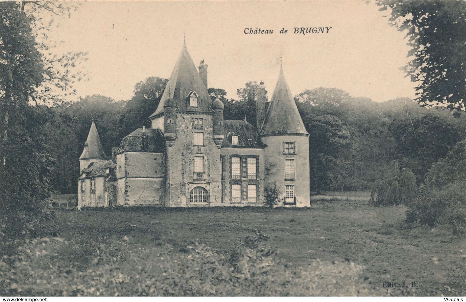 CPA - France - (51) Marne - Château De Brugny - Autres & Non Classés