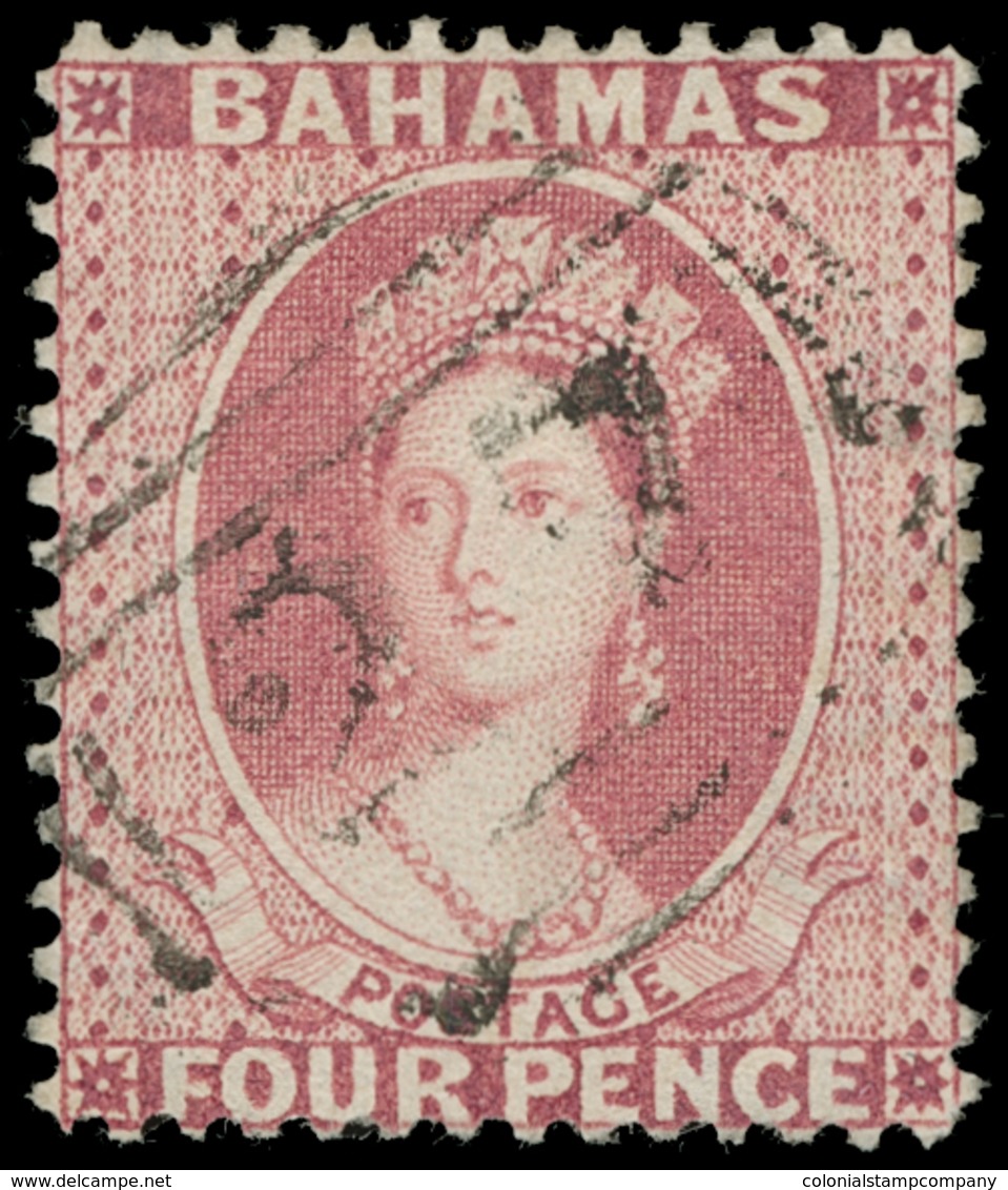O Bahamas - Lot No.195 - 1859-1963 Crown Colony