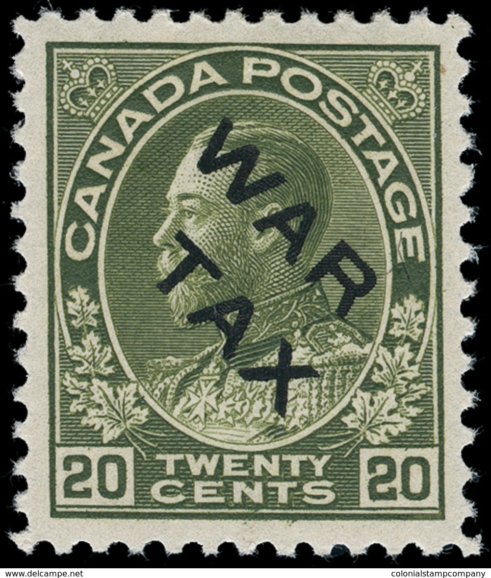 * Canada - Lot No.460 - Impôts De Guerre