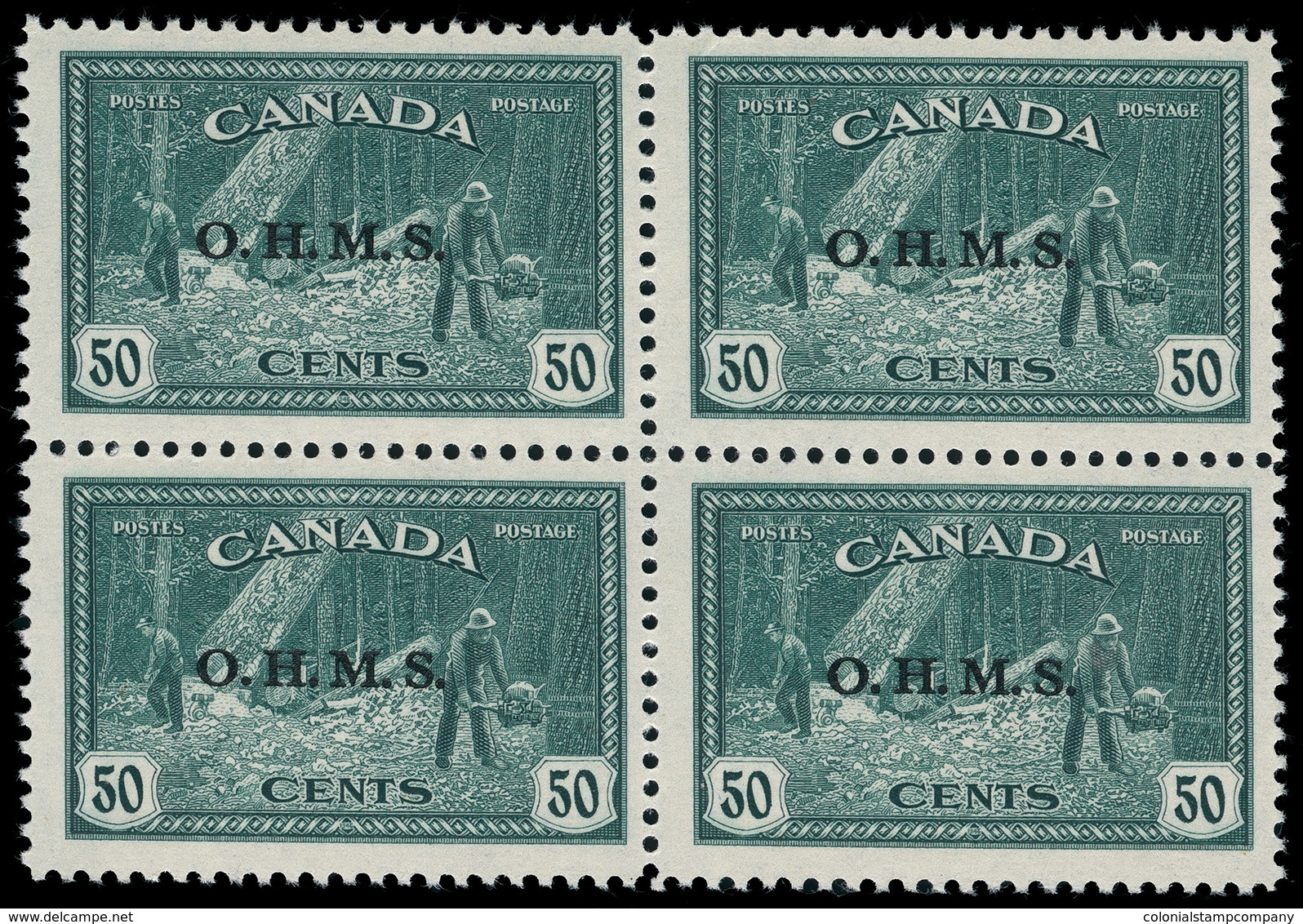 **/[+] Canada - Lot No.462 - Overprinted