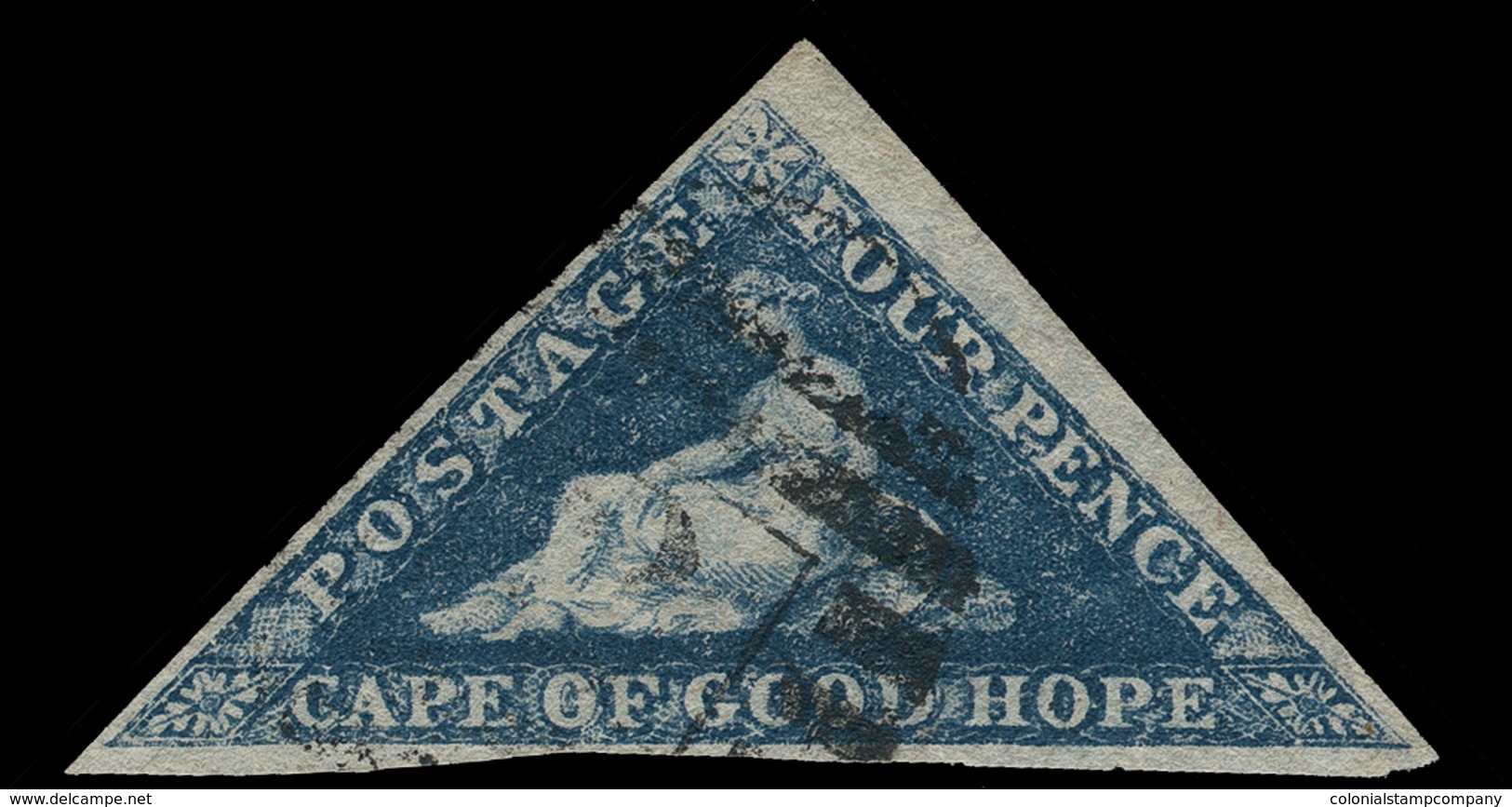 O Cape Of Good Hope - Lot No.474 - Cap De Bonne Espérance (1853-1904)