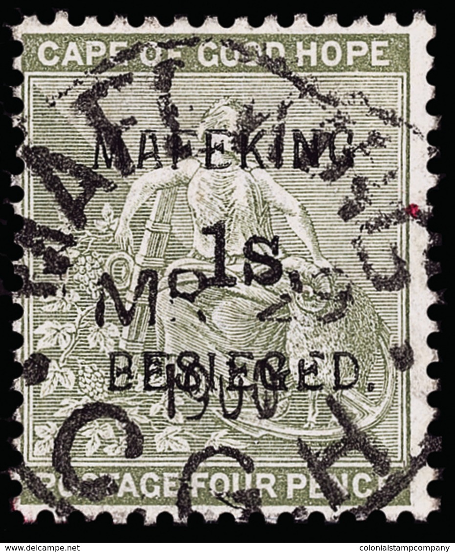 O Cape Of Good Hope / Mafeking - Lot No.484 - Cabo De Buena Esperanza (1853-1904)